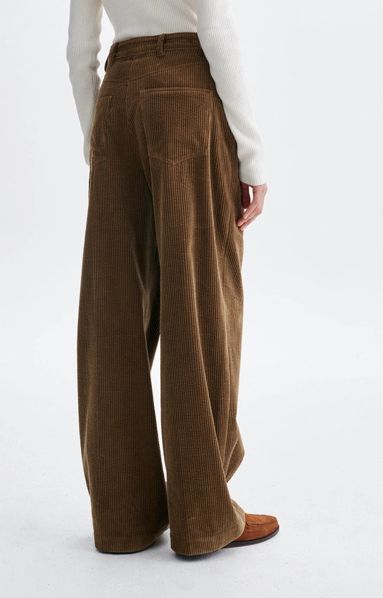 Vanessa Bruno Taupe Heric Trousers
