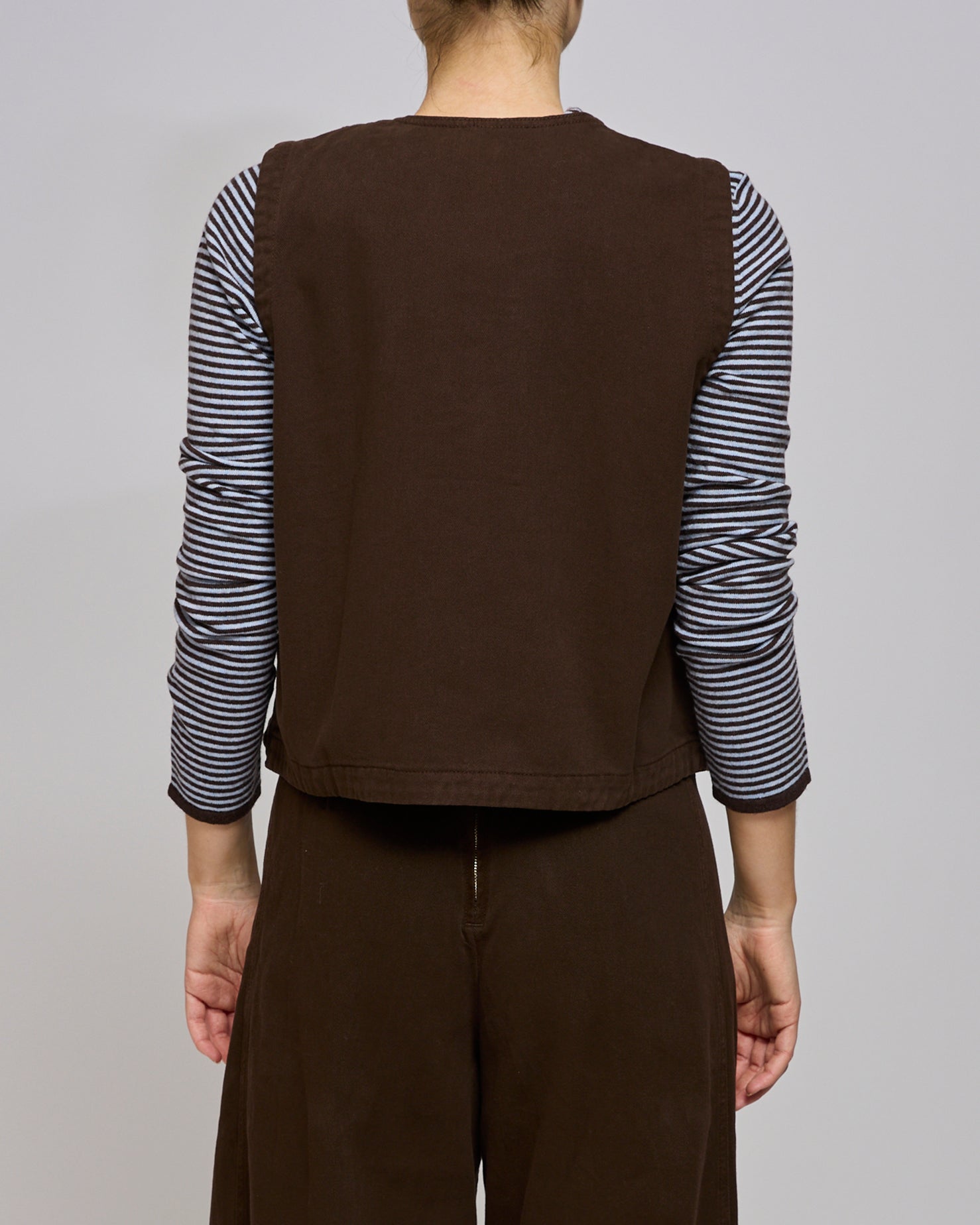 Rachel Comey Chocolate Vestio Top