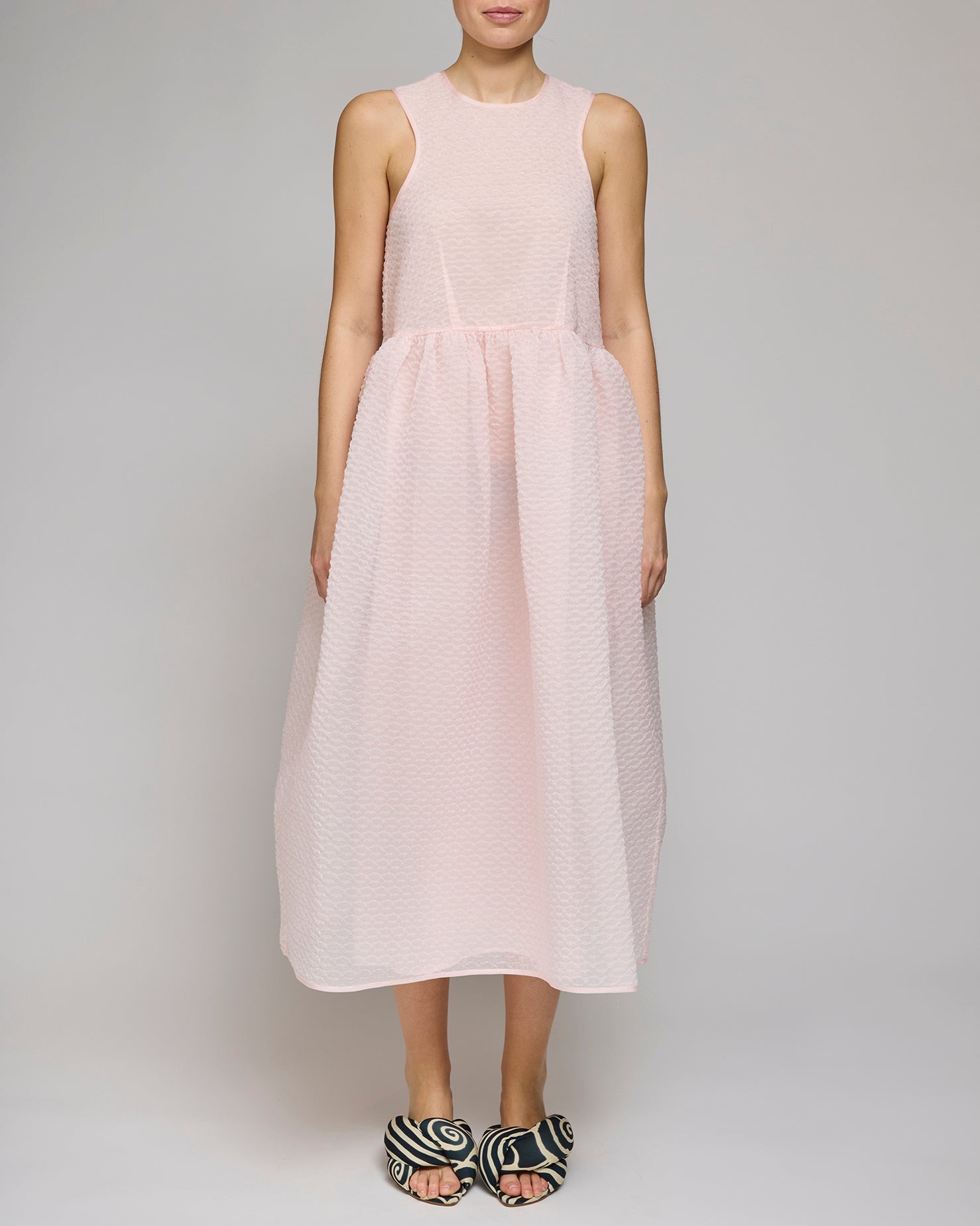 Cecilie Bahnsen Blush Pink Dora Dress