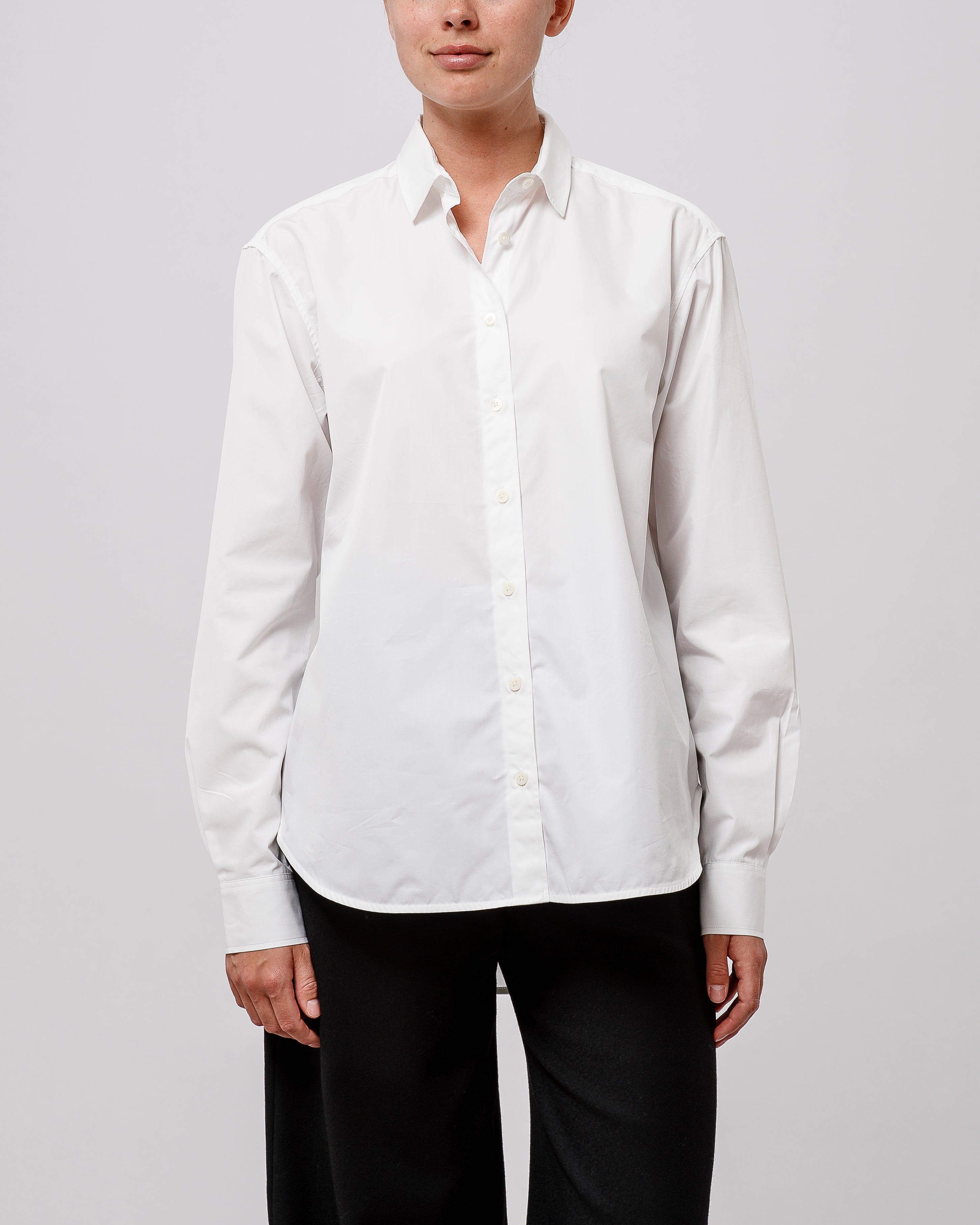 Toteme White Signature Cotton Shirt