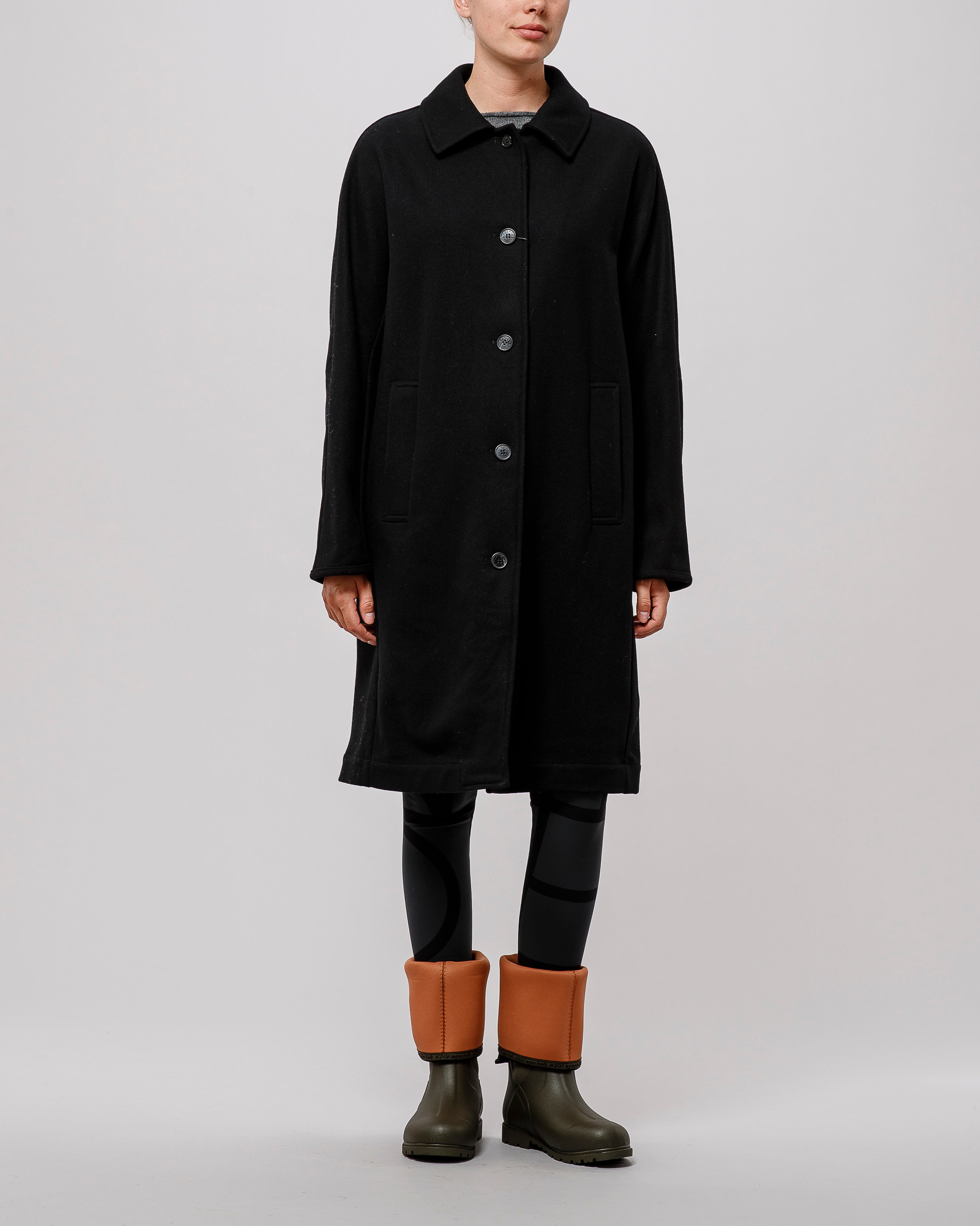 Mackintosh Black Fairlie Coat