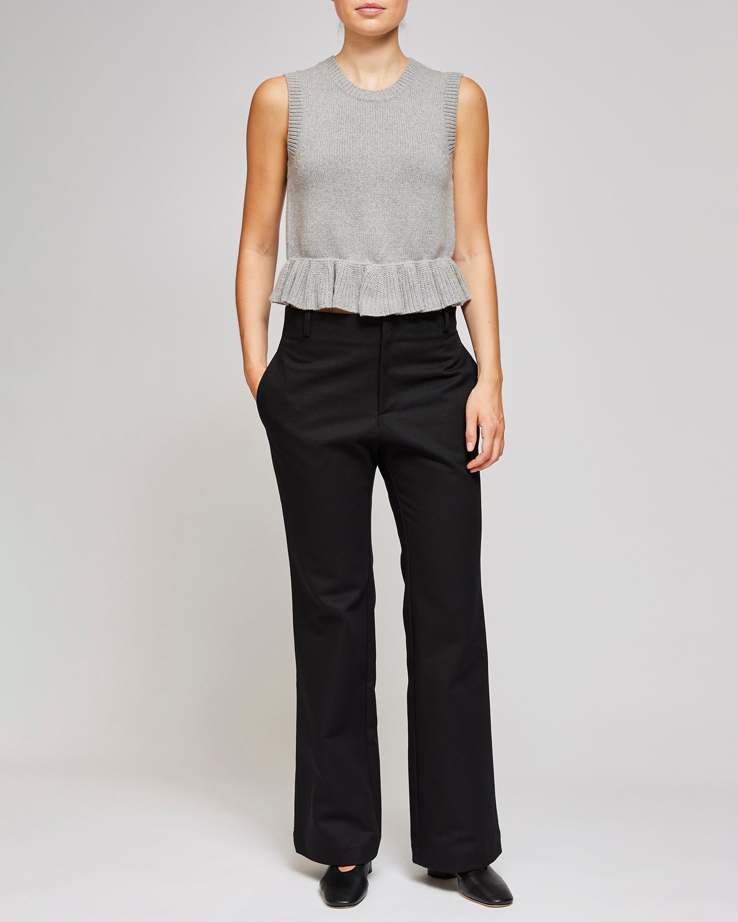 Rika Studios Black Twill Alice Pants