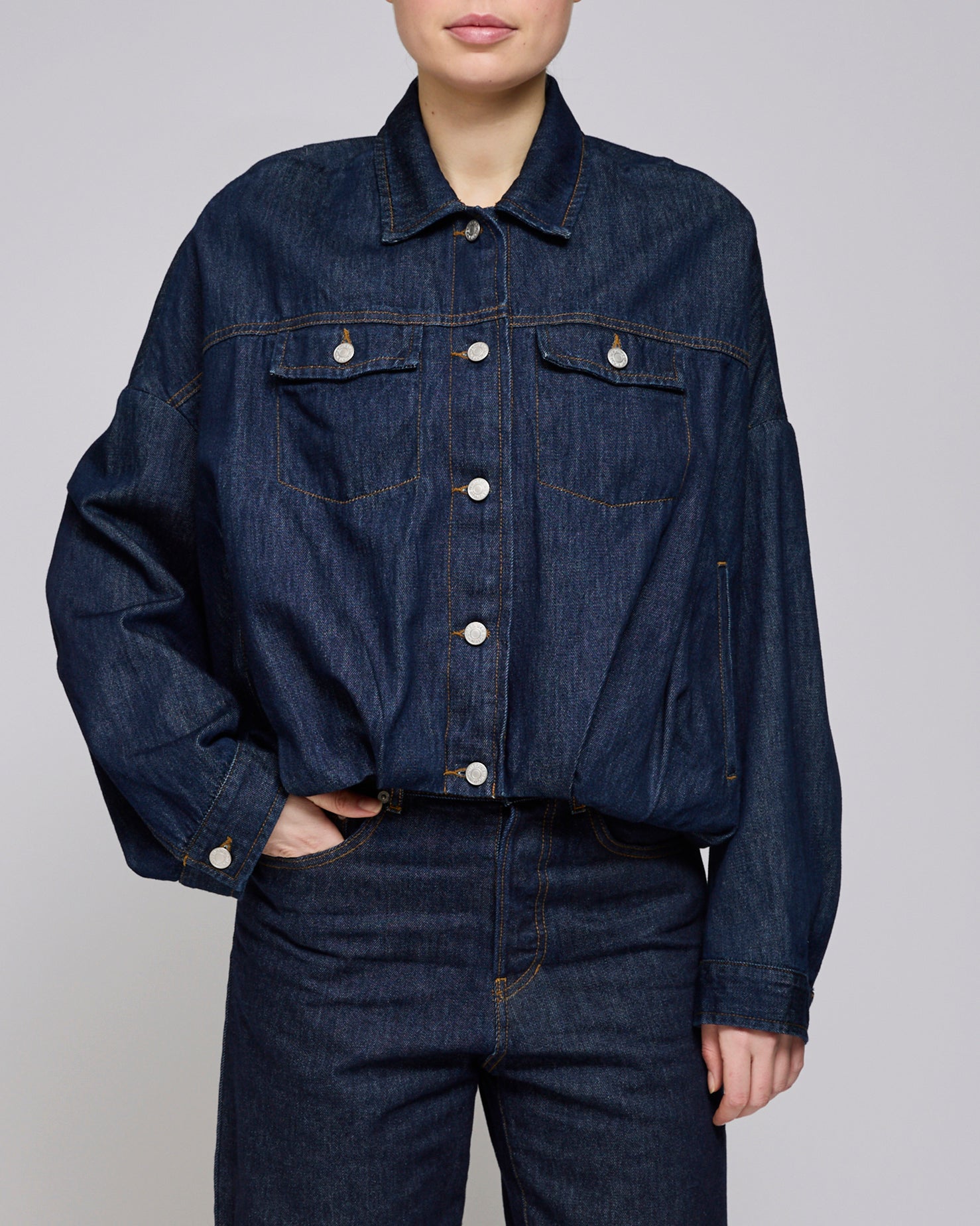 Dries Van Noten Vesto Denim Indigo Jacket