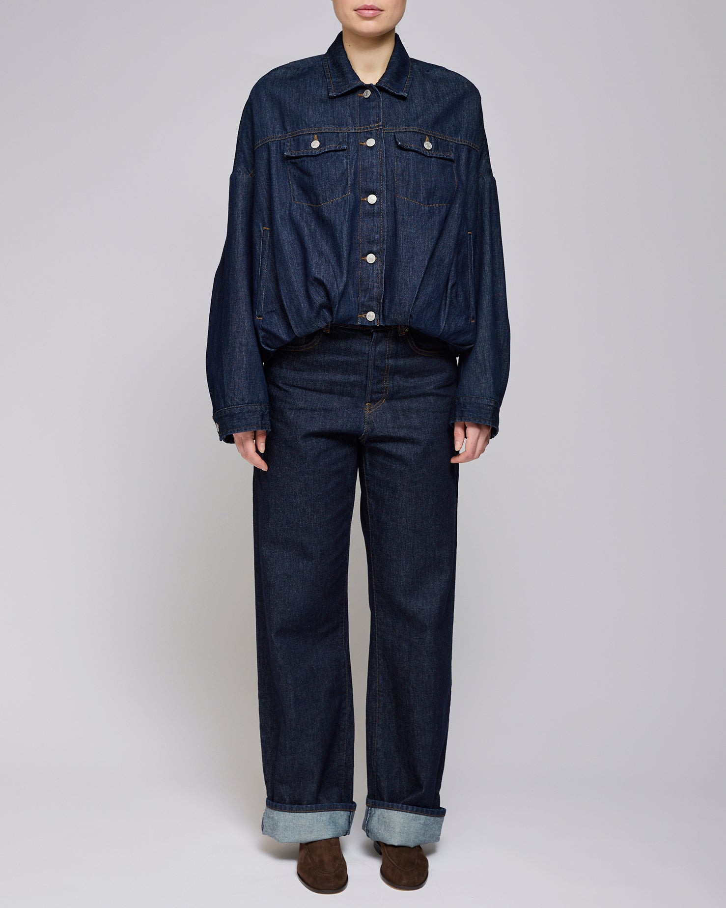 Dries Van Noten Peyton Denim Indigo Pants