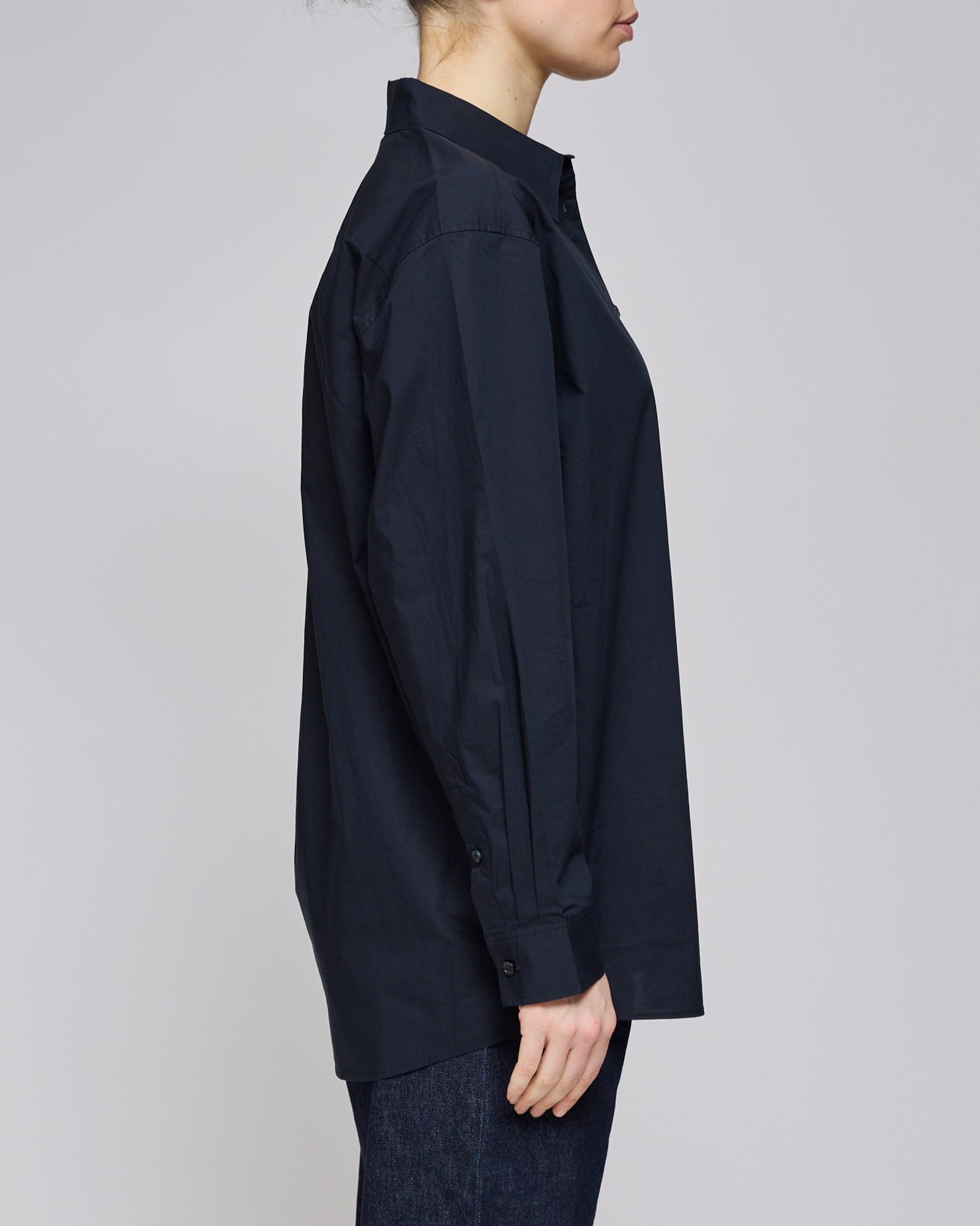 Toteme Midnight Classic Tumbled Shirt