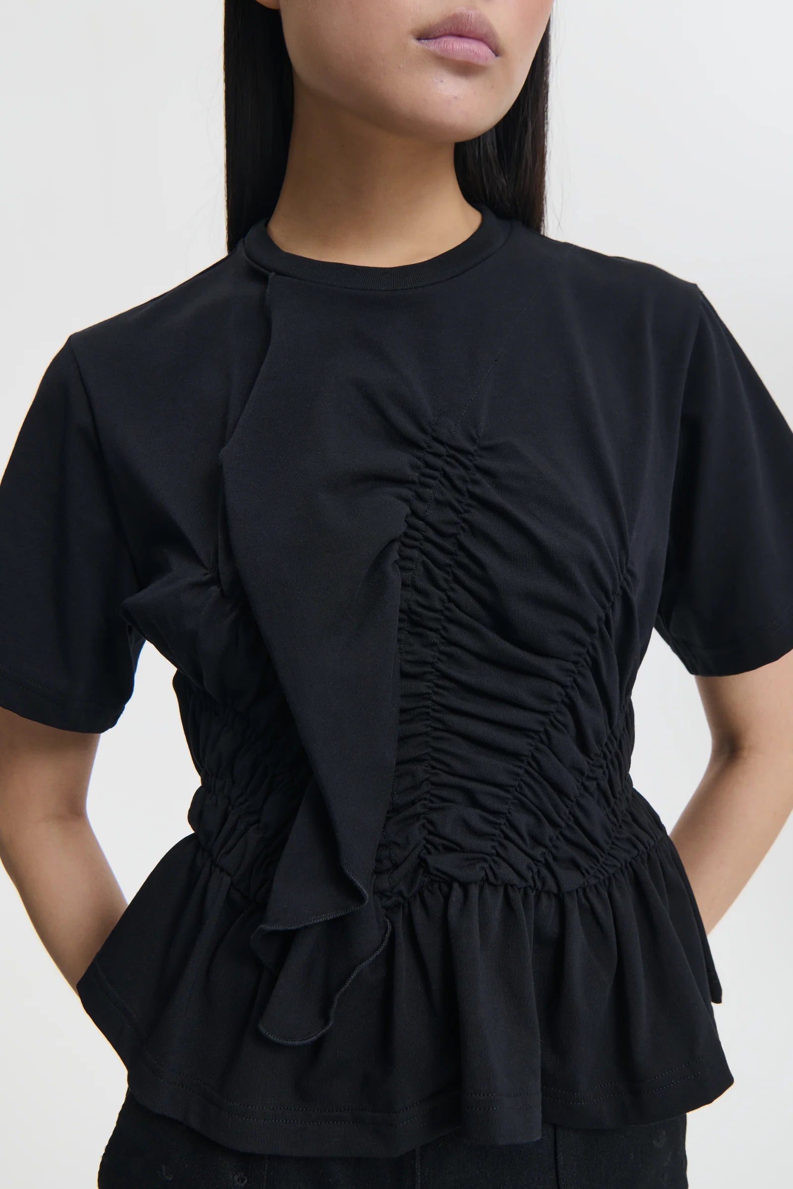 Cecilie Bahnsen Black Jersey T-shirt