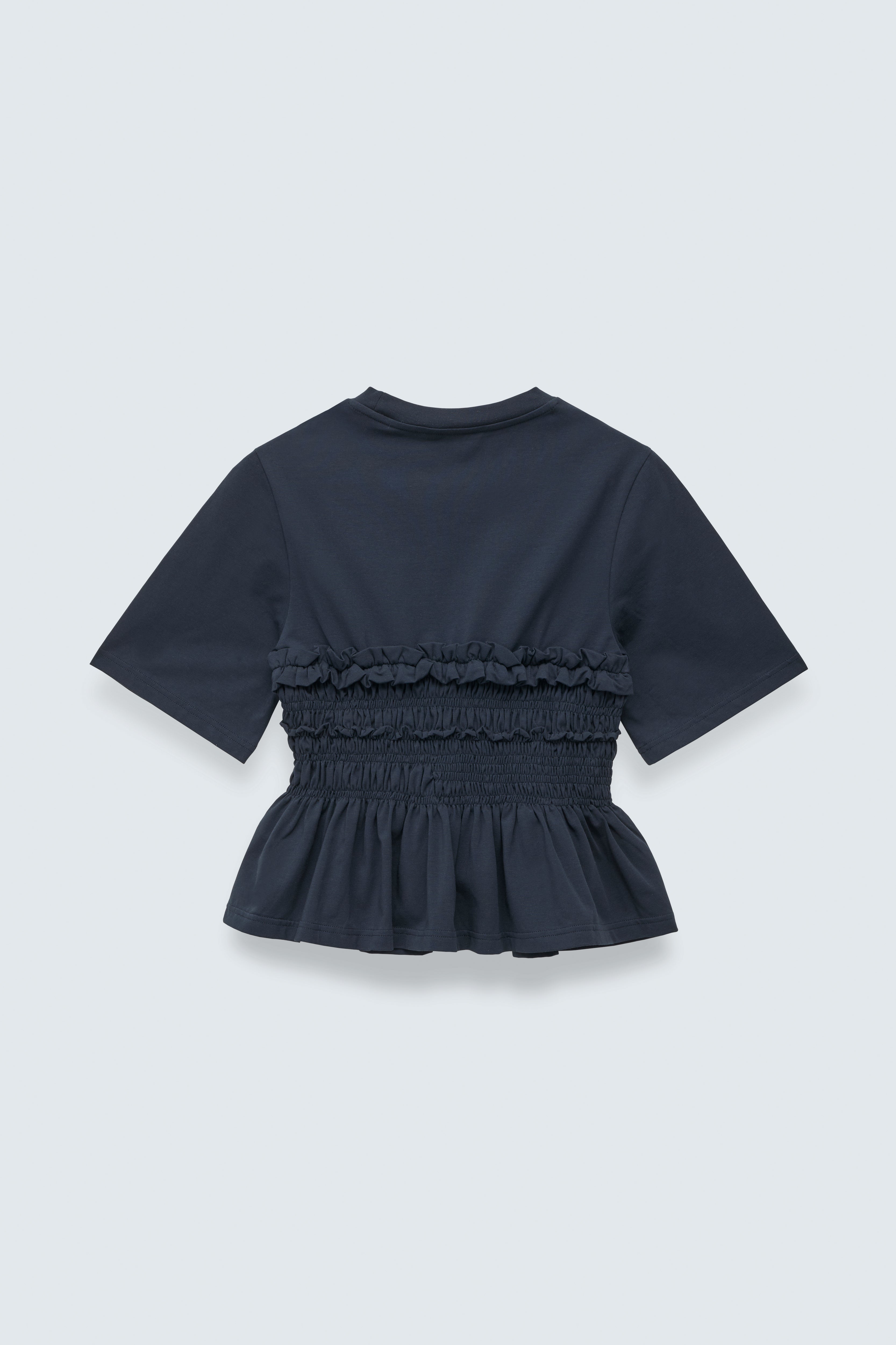 Cecilie Bahnsen Navy Jersey T-shirt