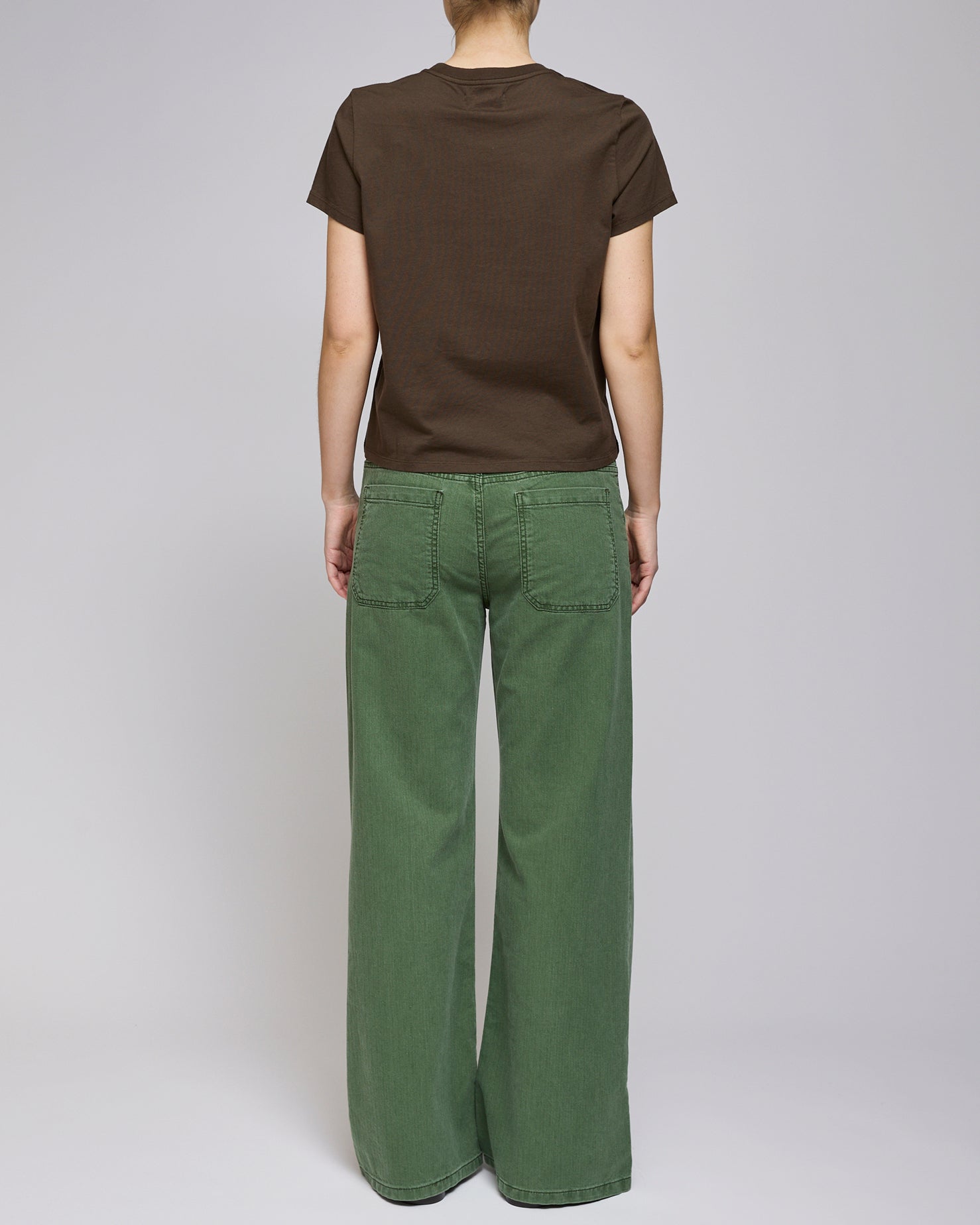 Jeanerica Chevron Green Guell Jeans