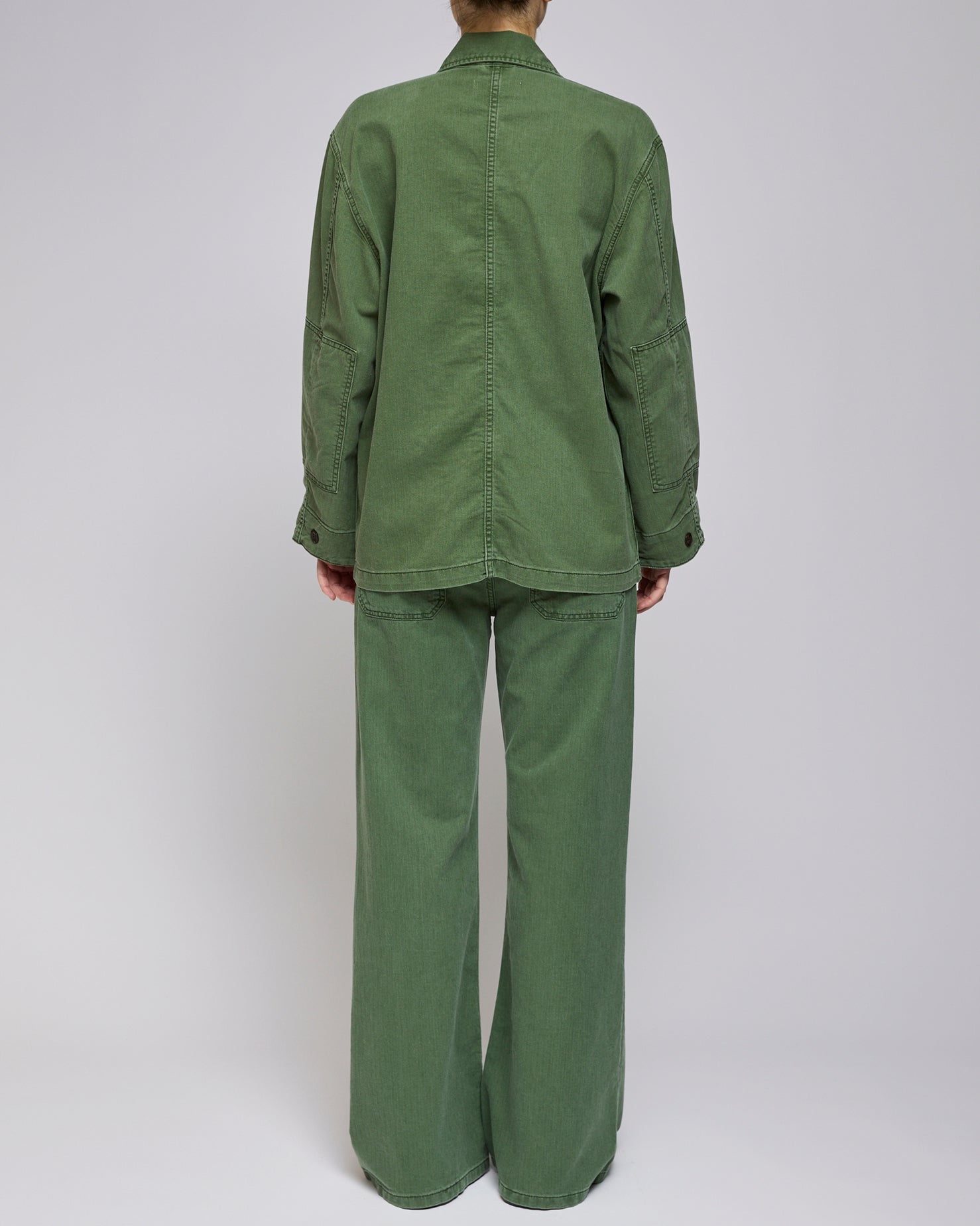 Jeanerica Chevron Green Lucy Jacket