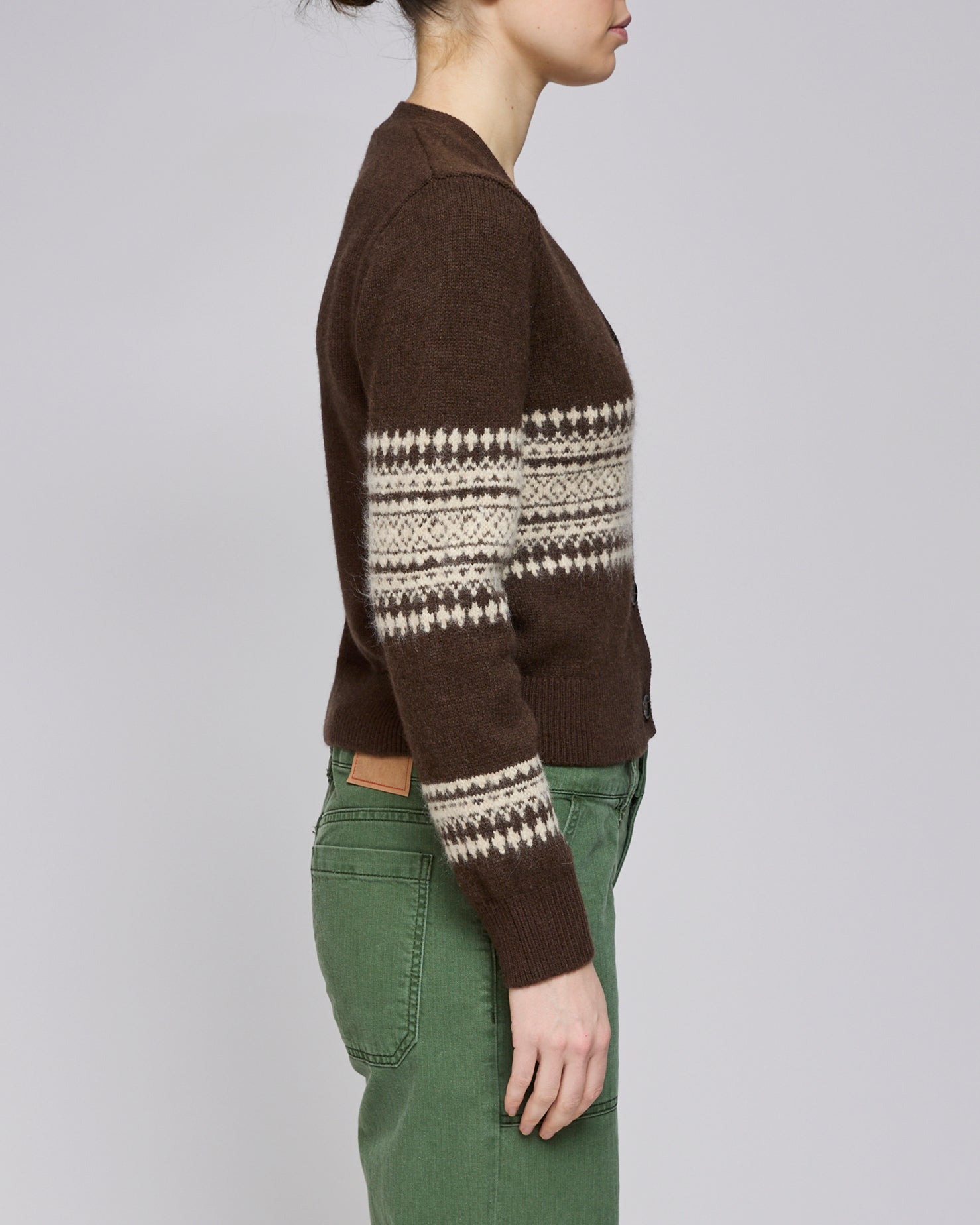 A.P.C. Marron Lindsey Cardigan