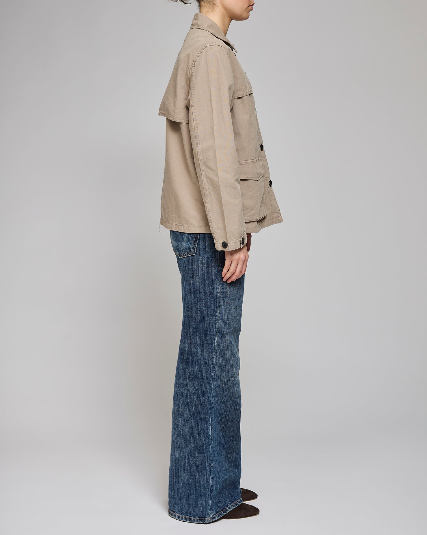 Jeanerica Warm Grey Jasmine Jacket