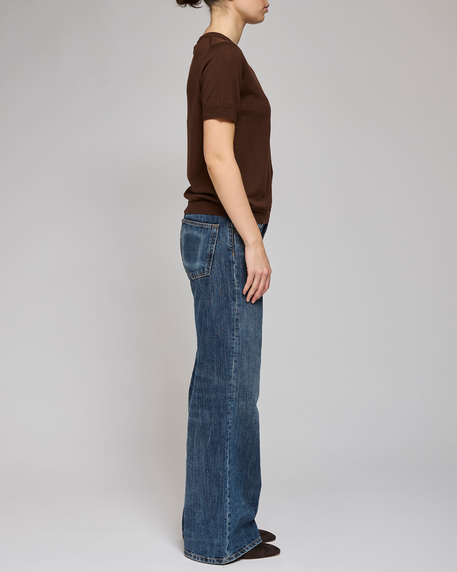 Jeanerica Dark Blue Righe Kyoto Jeans