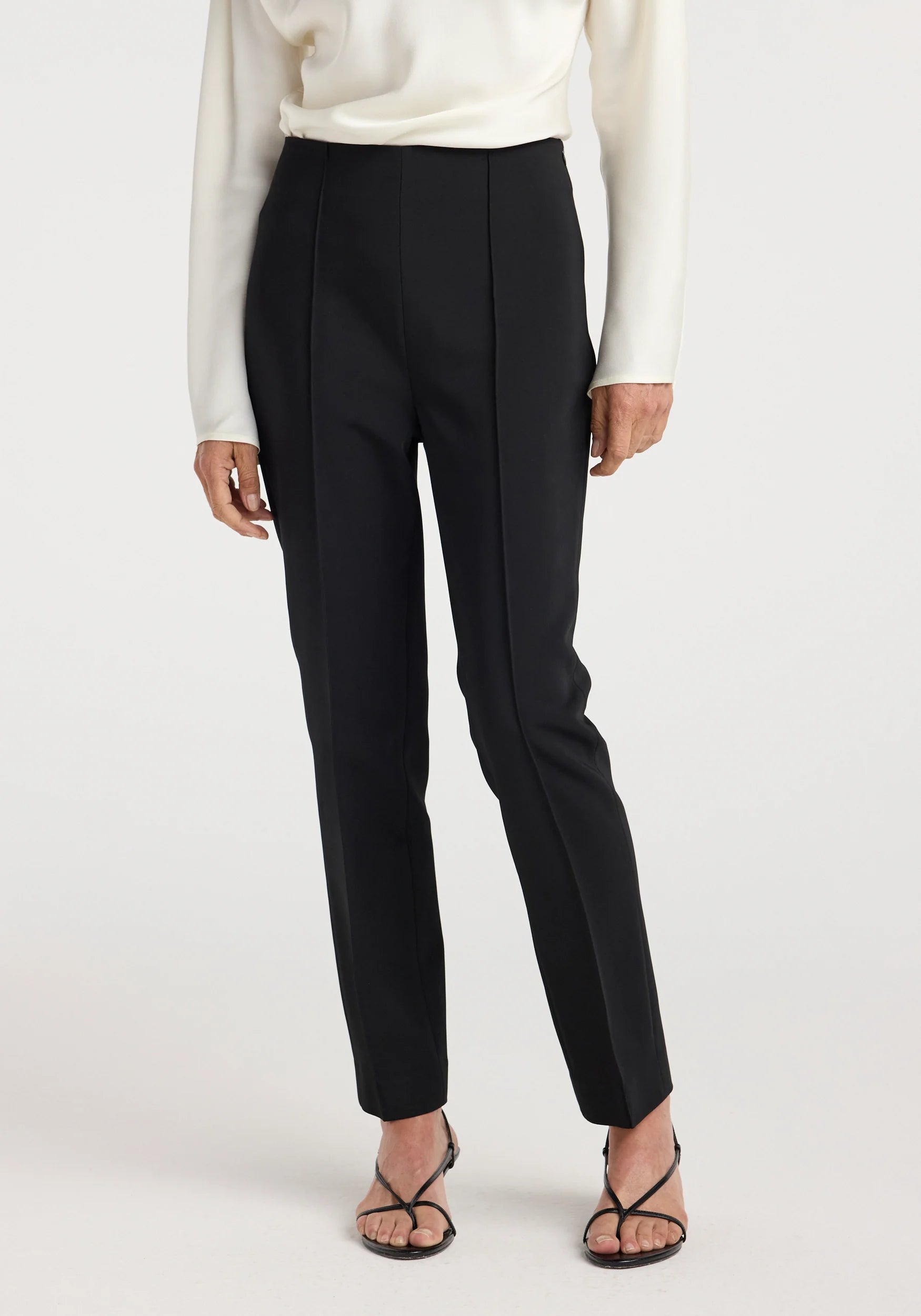 RÓHE Cigarette Leg Tailored Trousers