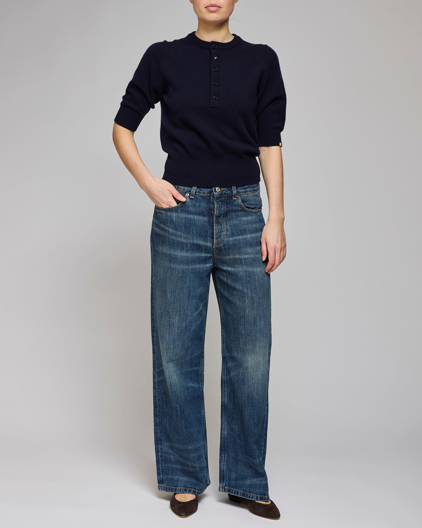 Jeanerica Dark Blue Righe Belem Jeans