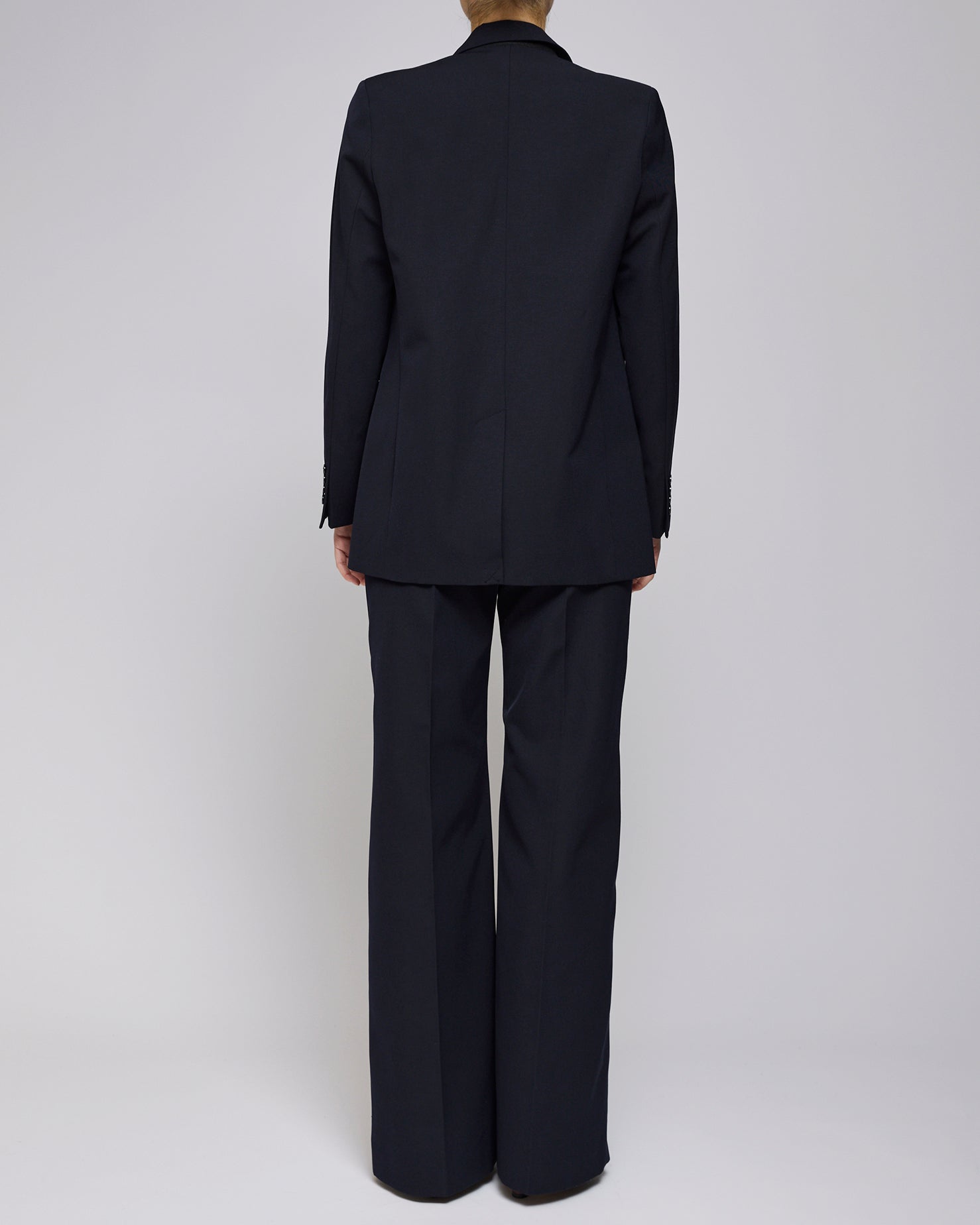 A.P.C Dark Navy Veste Tailleur Deux Boutons Blazer