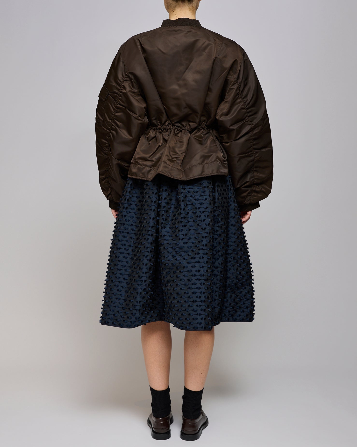 Cecilie Bahnsen Brown Birdie Jacket