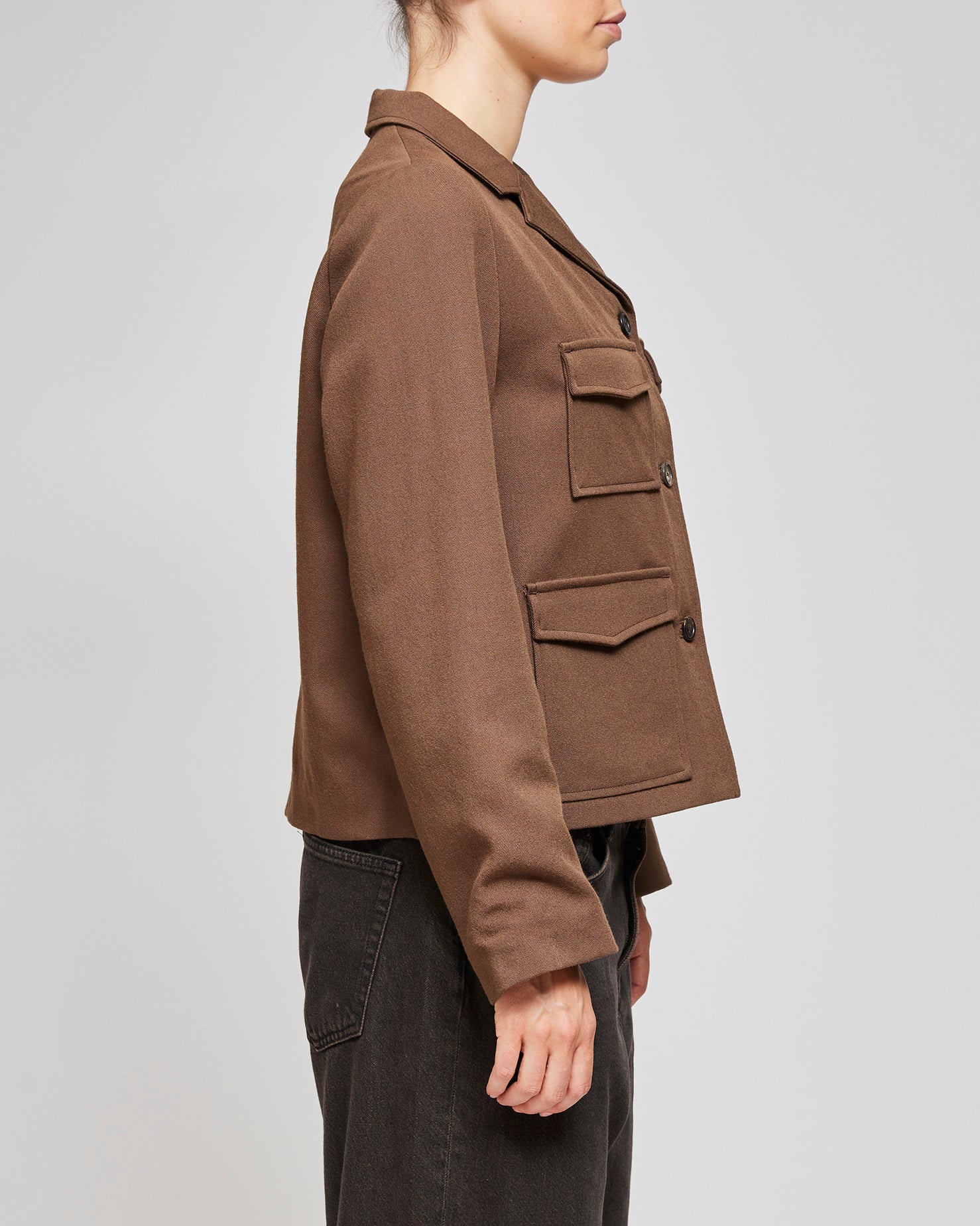 Jeanerica Brown Carole Jacket