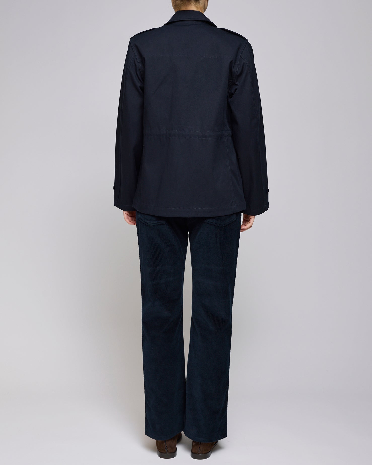 A.P.C Navy Veste Ceintree Jacket