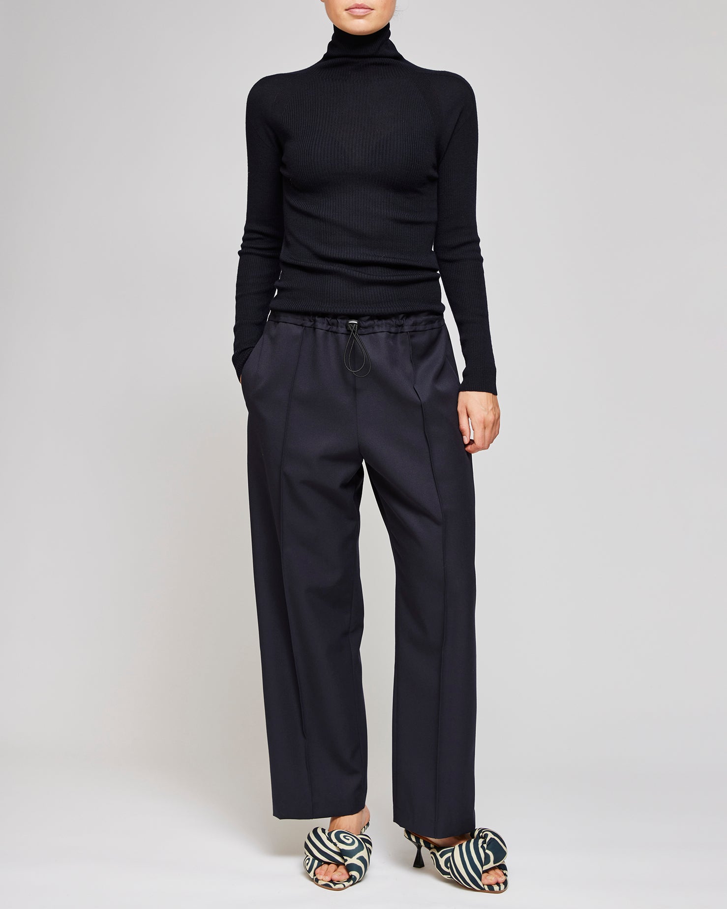 Rachel Comey Navy Corber Pant
