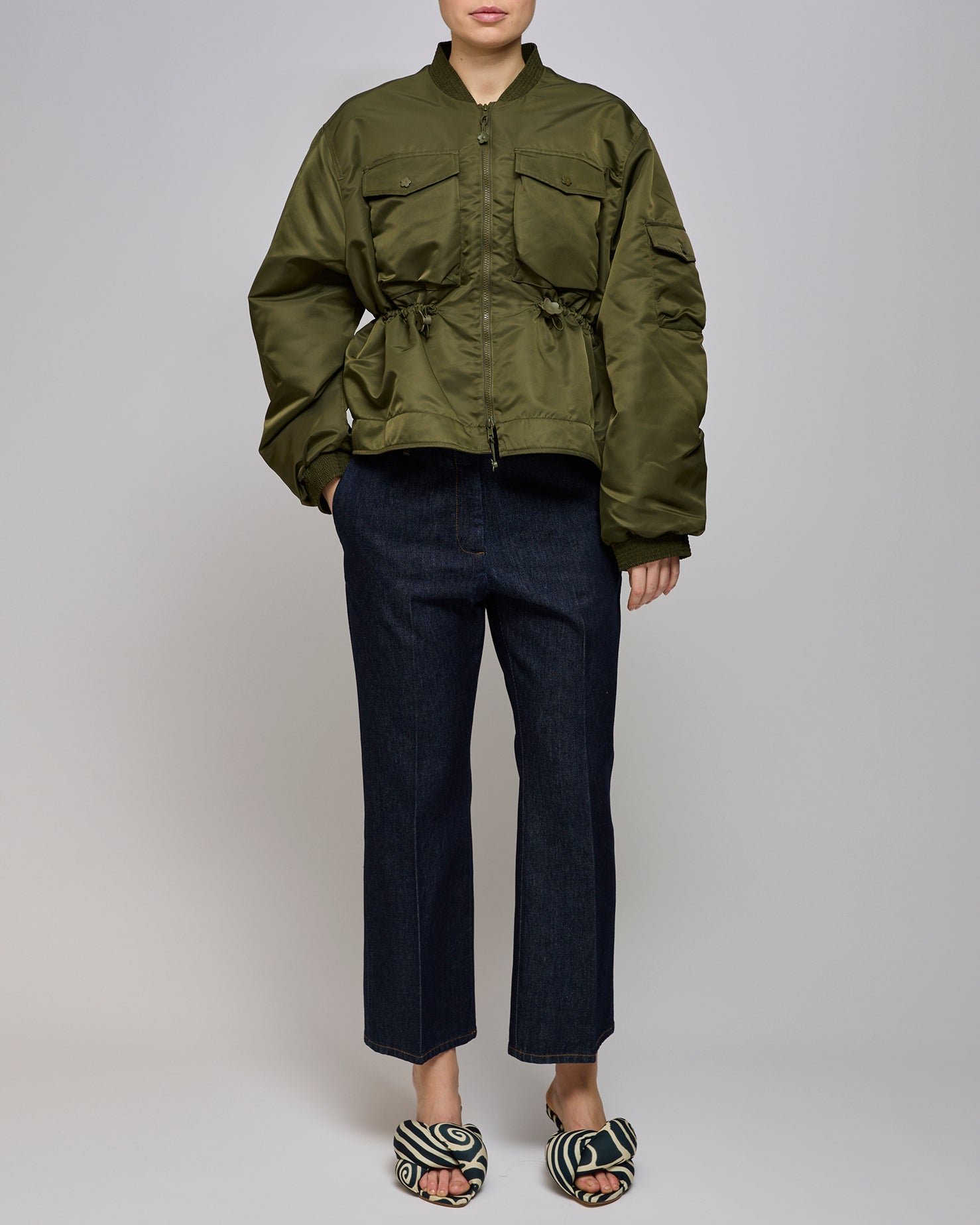 Cecilie Bahnsen Olive Birdie Jacket
