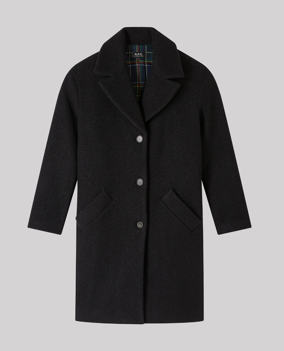 A.P.C. Manteau Ninon Coat Noir