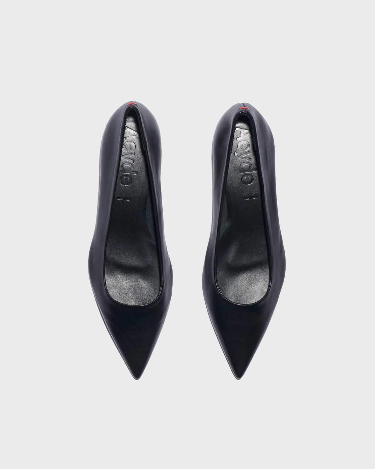 Aeyde Black Nappa Leather Cassy Flats