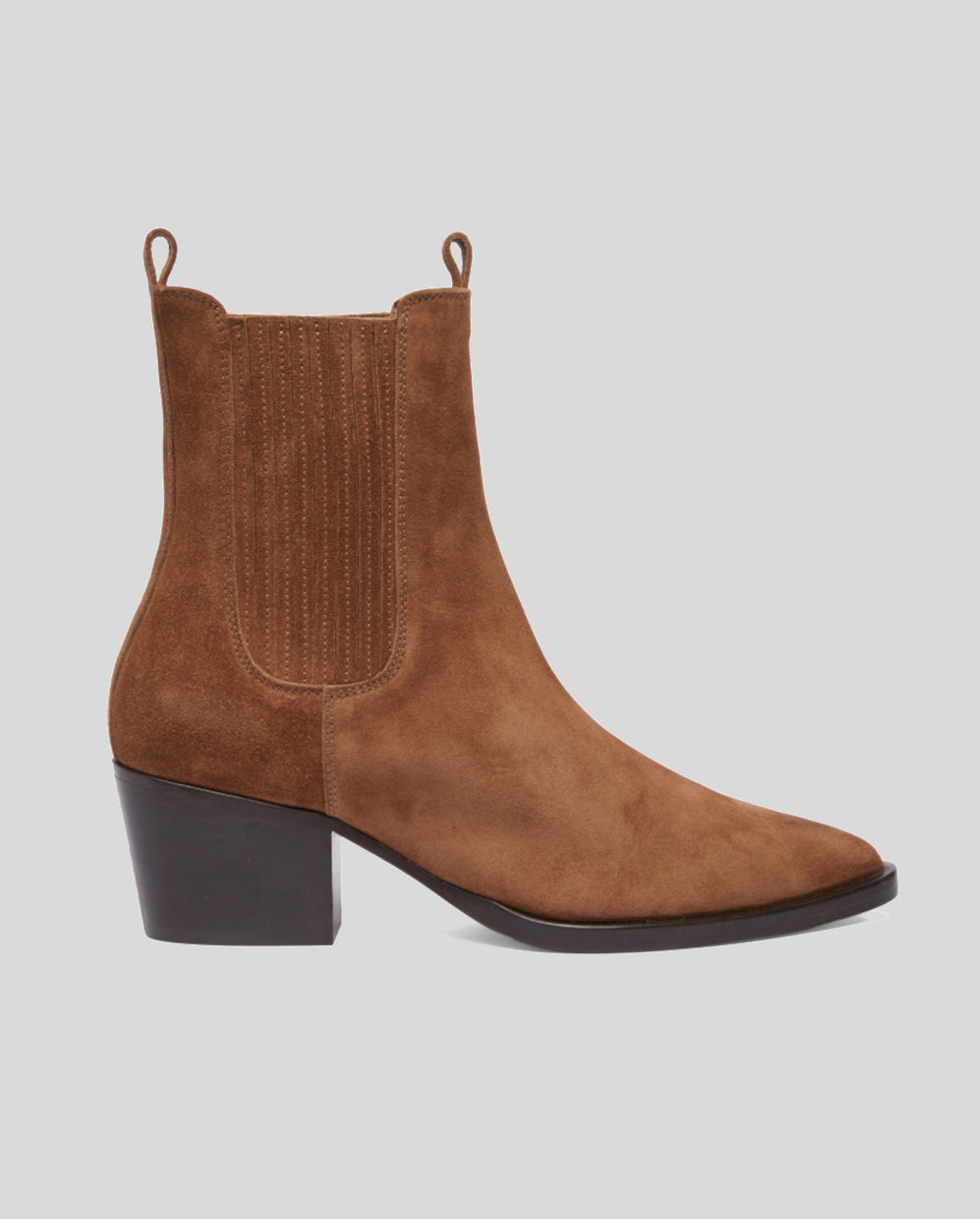 A.P.C. Santiago Debbie Suede Brown Boots