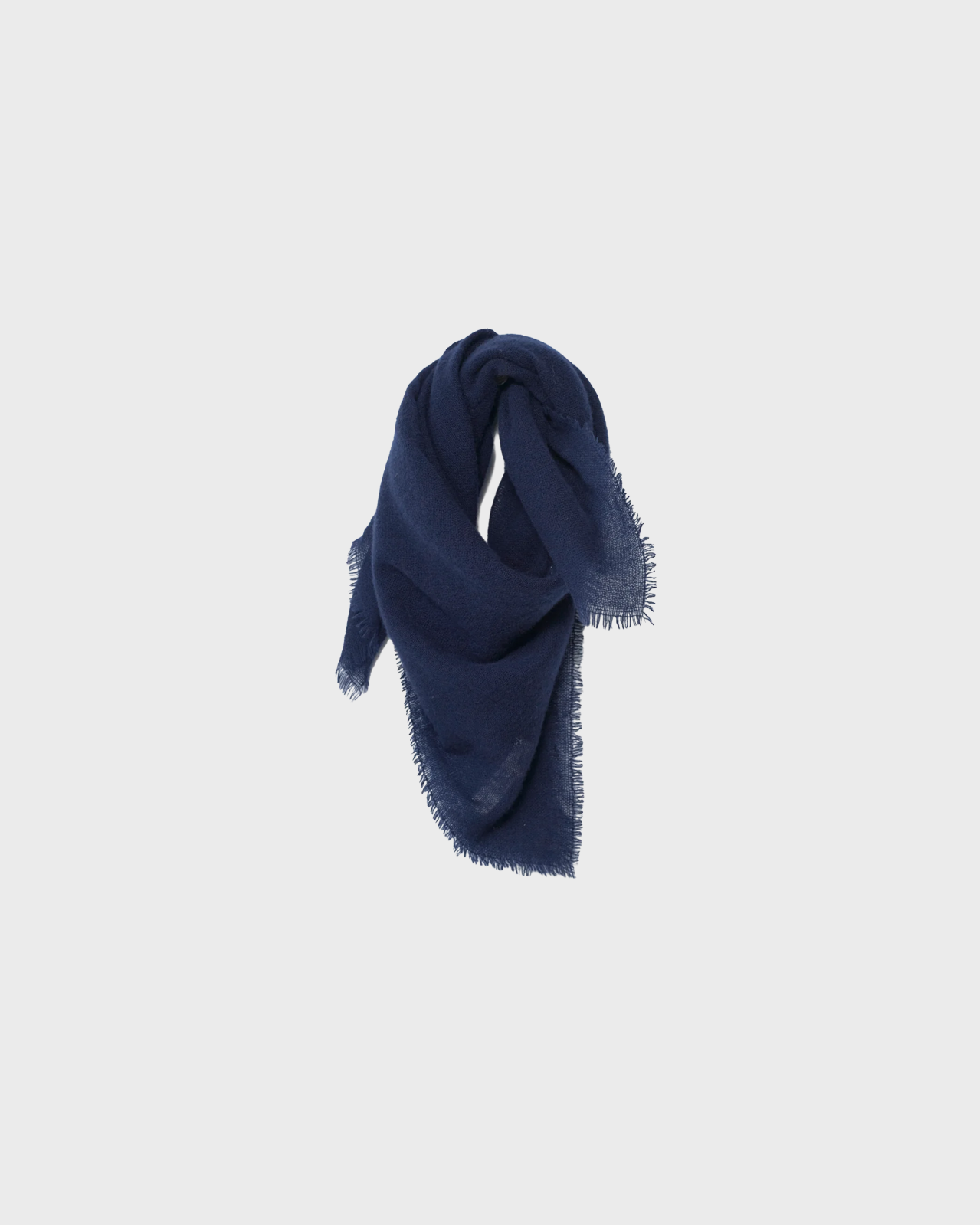 Af Agger Navy Cashmere Scarf