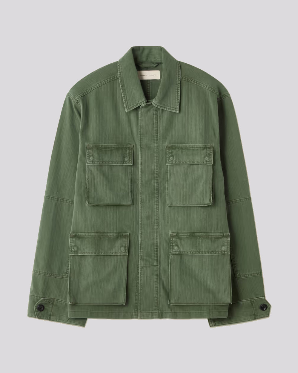 Jeanerica Chevron Green Lucy Jacket