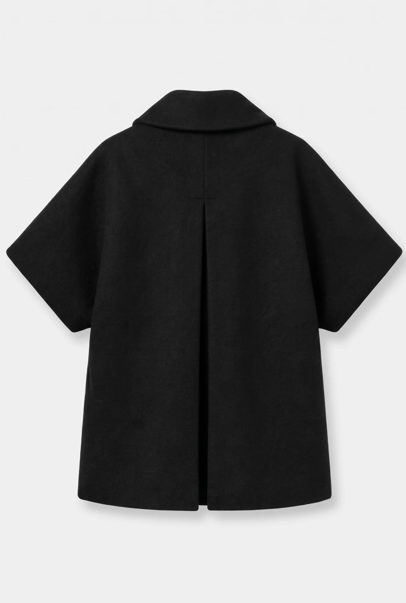 Crowd Black Short MOK Wool Coat