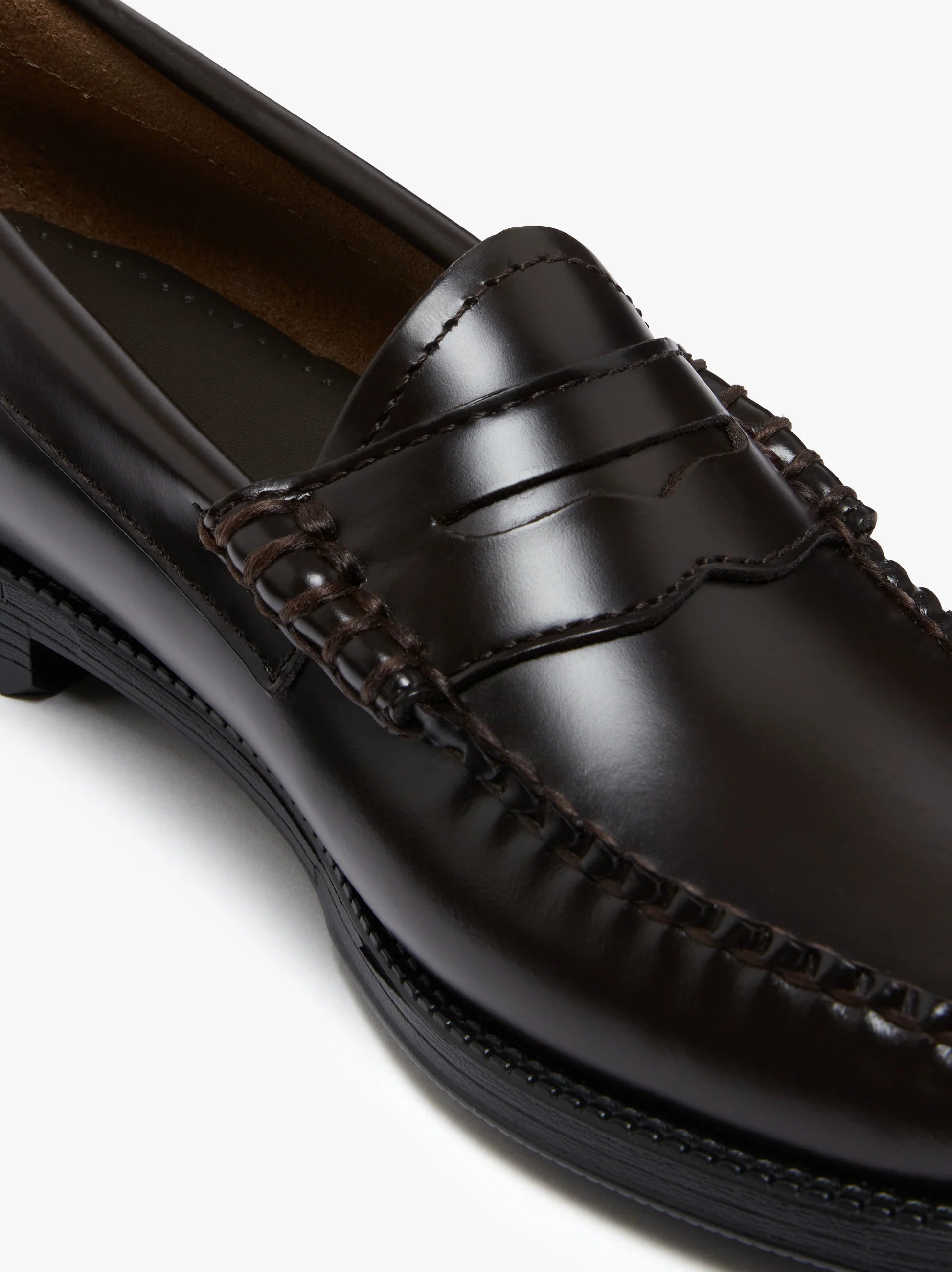 G.H Bass & Co. Weejuns Chocolate Brown Penny Loafers