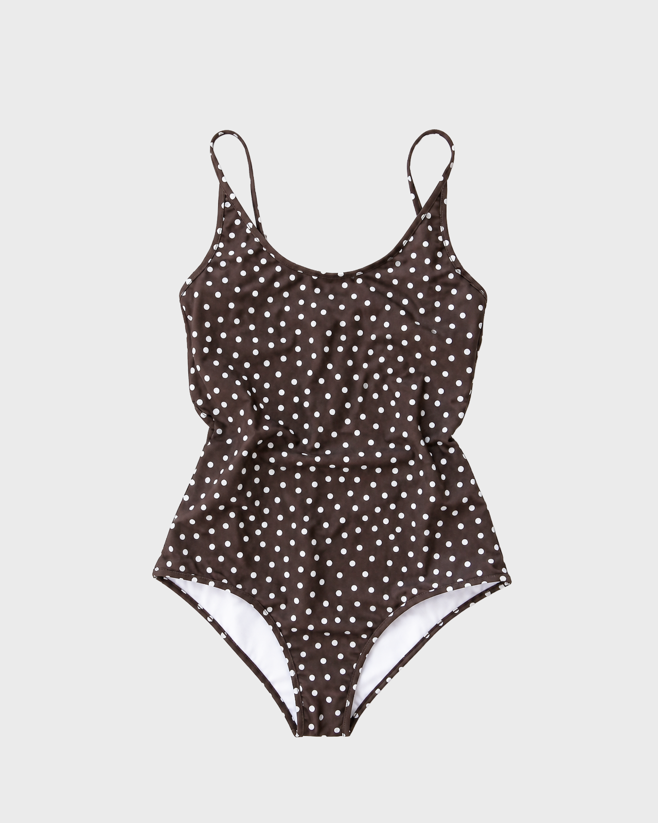 Bellini Bikini Brown Dot Saona Swimsuit