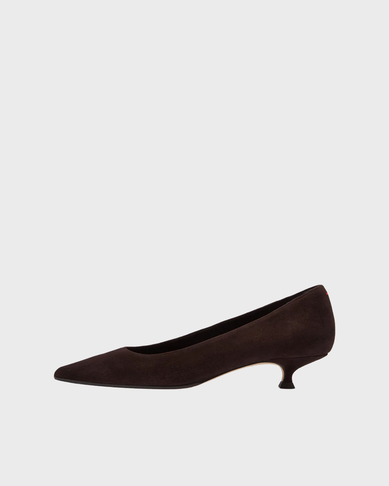 Aeyde Moka Cari Kid Suede Leather Pumps