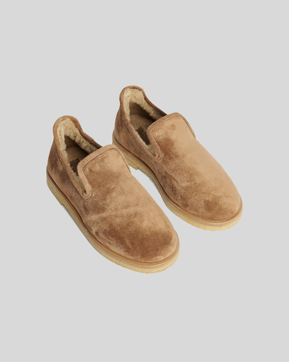 By Malene Birger Suede Tobacco Brown Romine Slippers