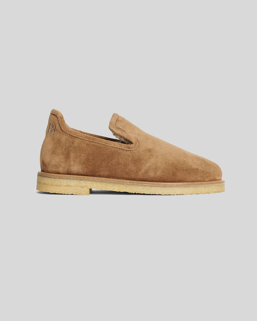 By Malene Birger Suede Tobacco Brown Romine Slippers