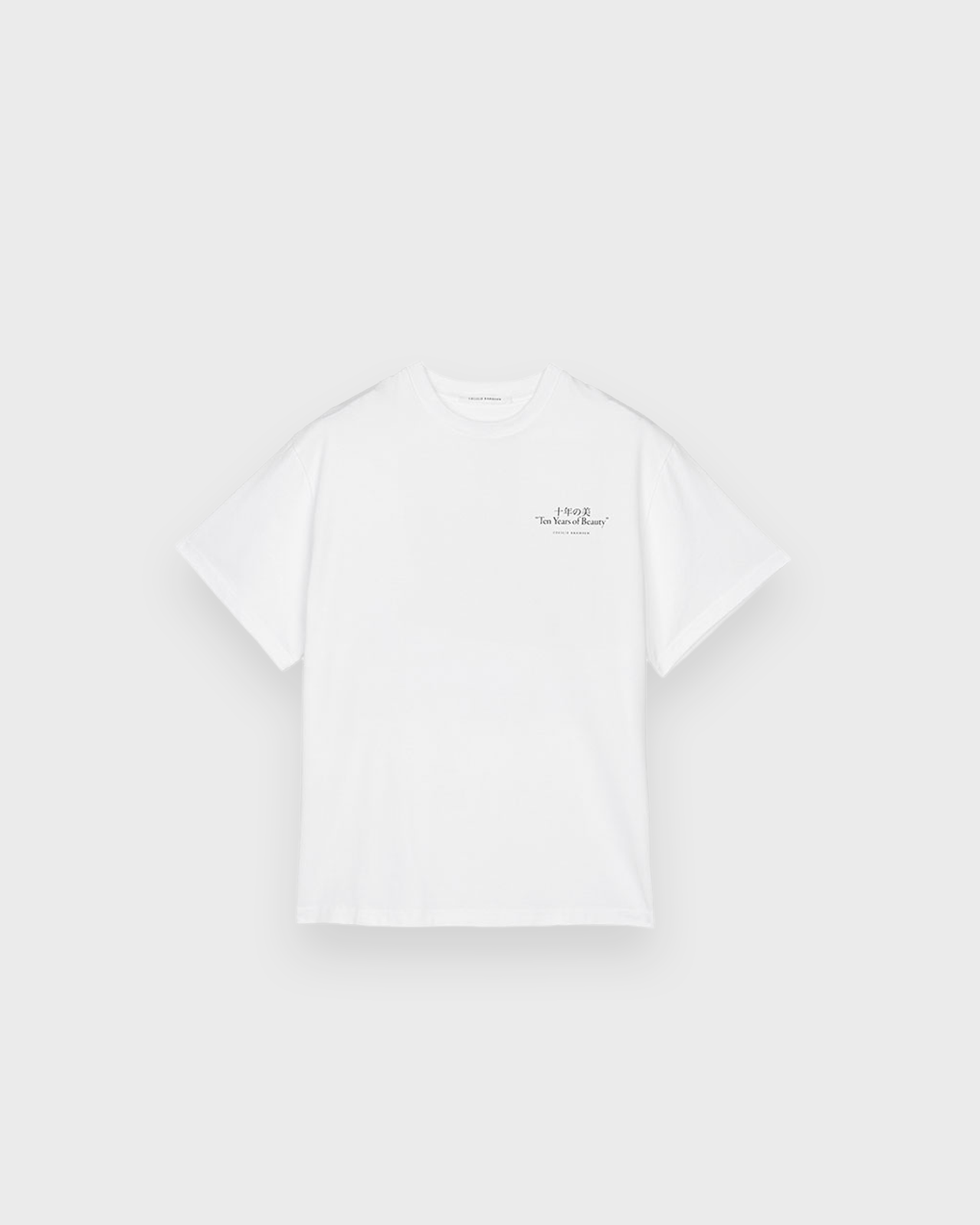 Cecilie Bahnsen White/Black Printed Jersey T-Shirt