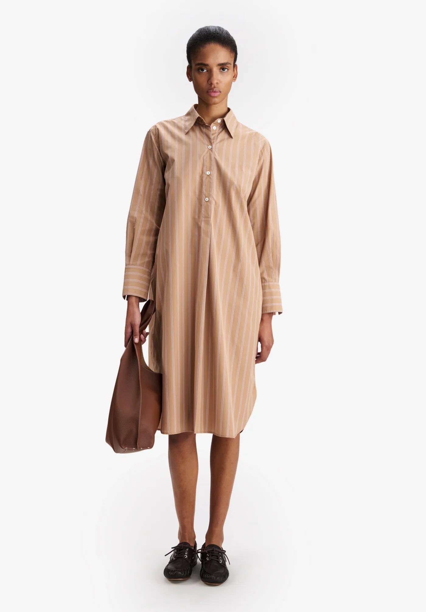 A.P.C. Beige Robe Dress