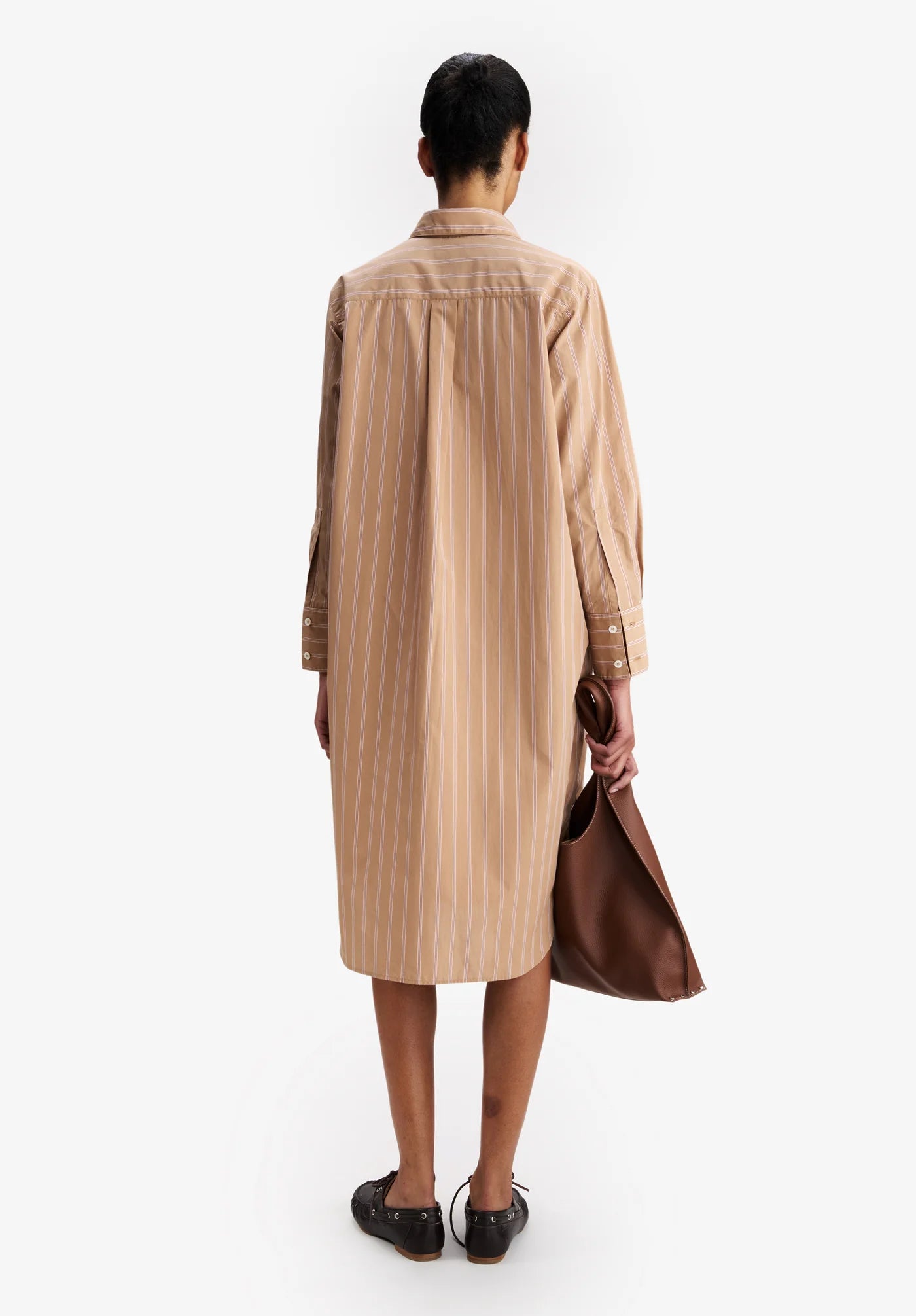 A.P.C. Beige Robe Dress