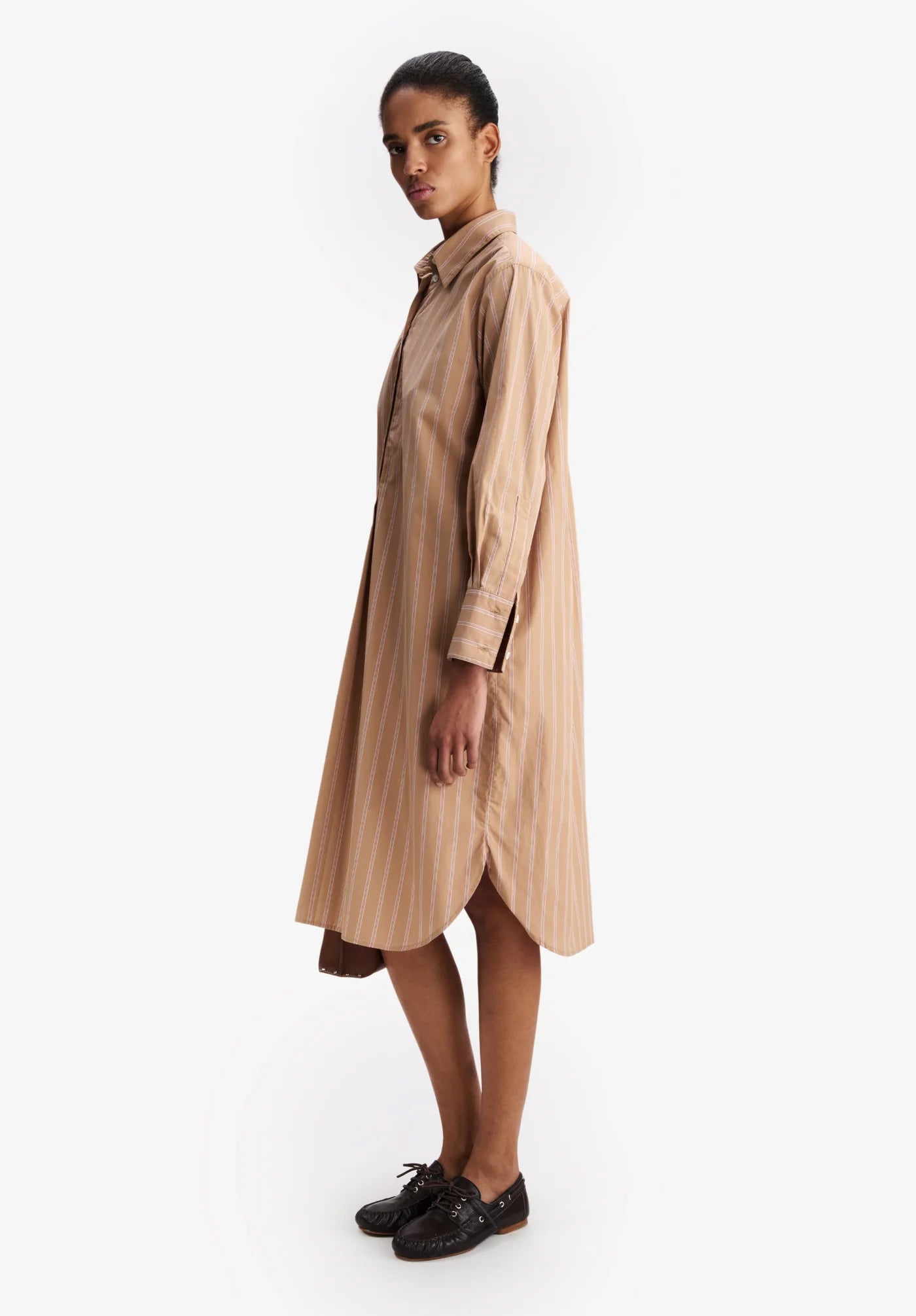 A.P.C. Beige Robe Dress