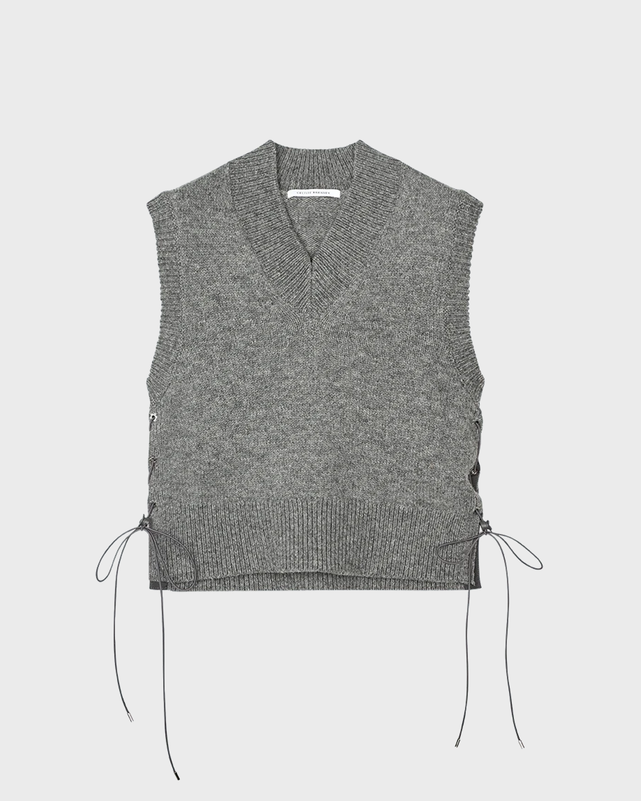 Cecilie Bahnsen Grey Fleetwood Vest