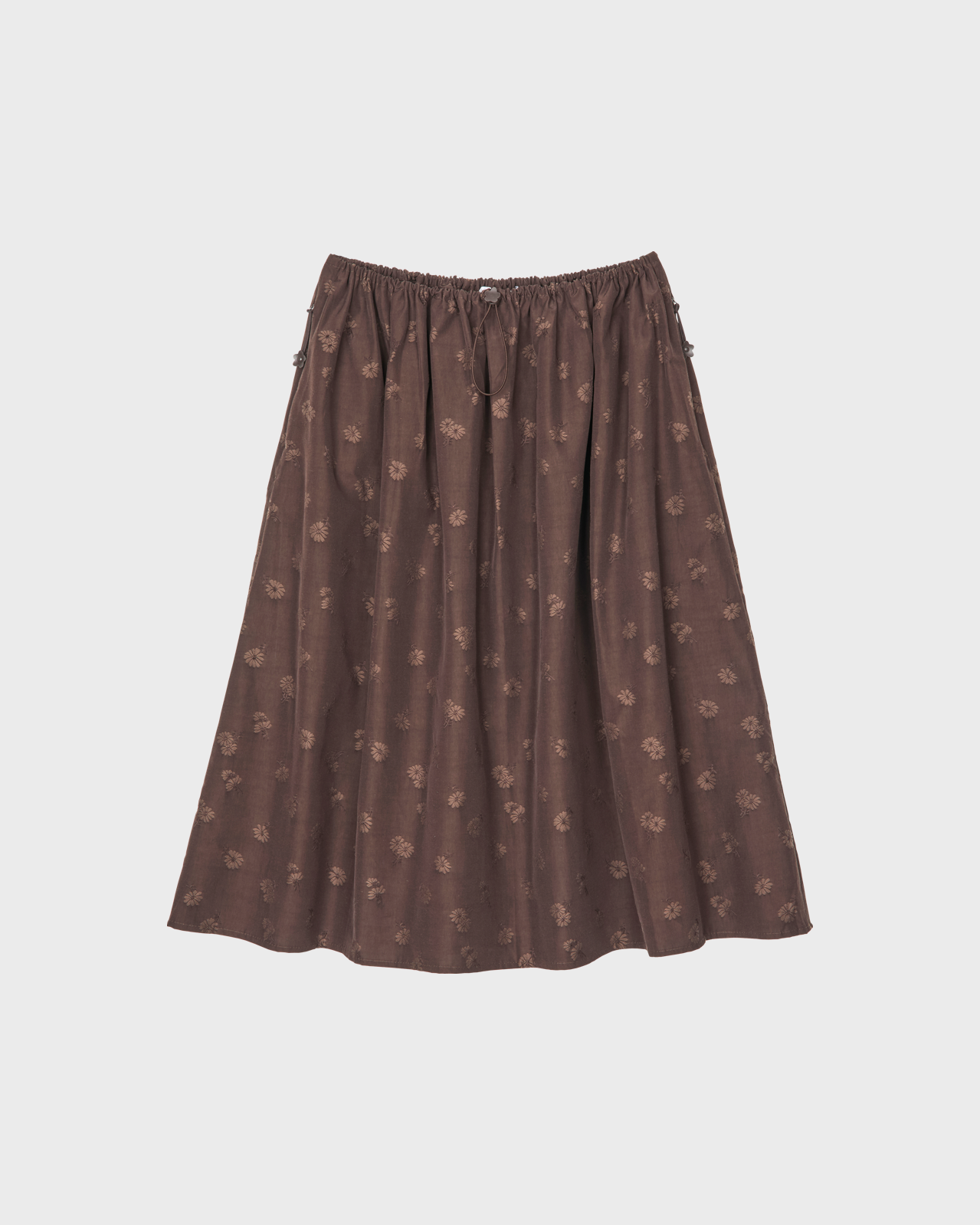 Cecilie Bahnsen Brown Fiella Skirt