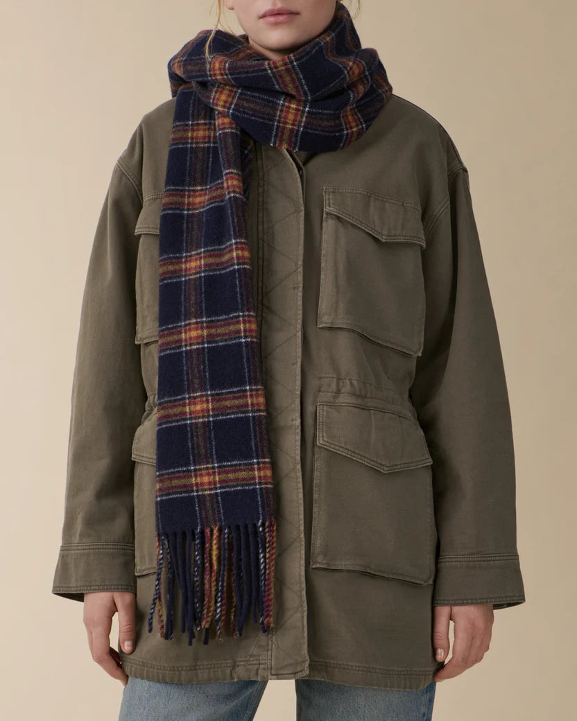 Jeanerica Navy Charlie Scarf