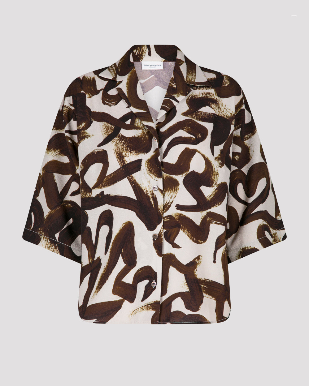 Dries Van Noten Cala Shirt Brown