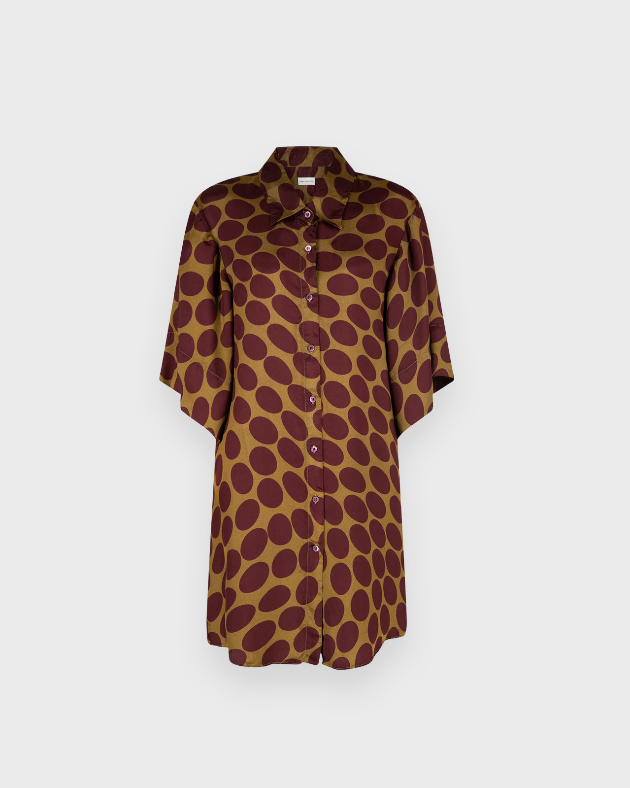 Dries Van Noten Camel Drea Dress