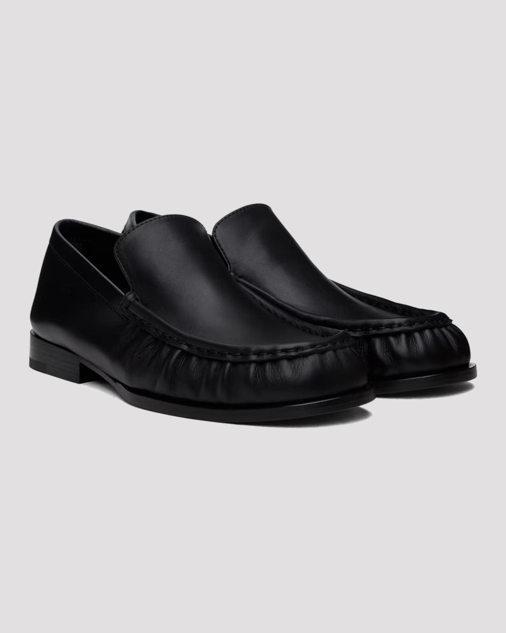 Dries Van Noten Black Loafers