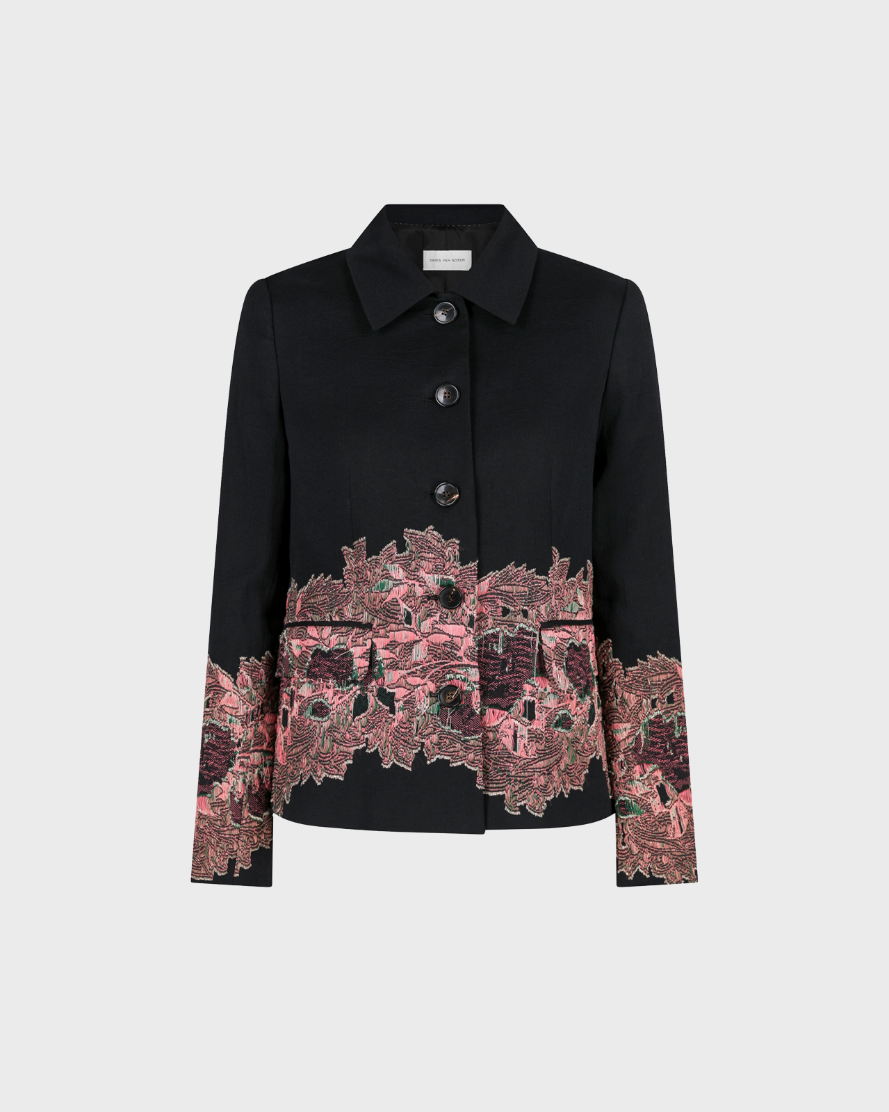 Dries Van Noten Black Bettsy Jacket