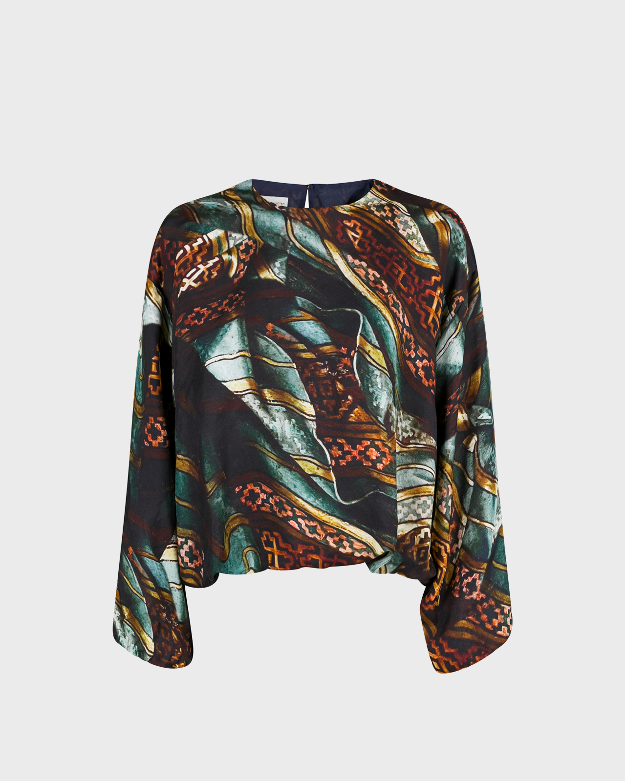 Dries Van Noten Petrol Capo Shirt