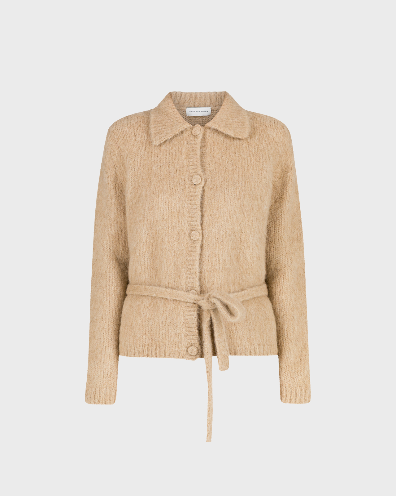 Dries Van Noten Ecru Toco Cardigan