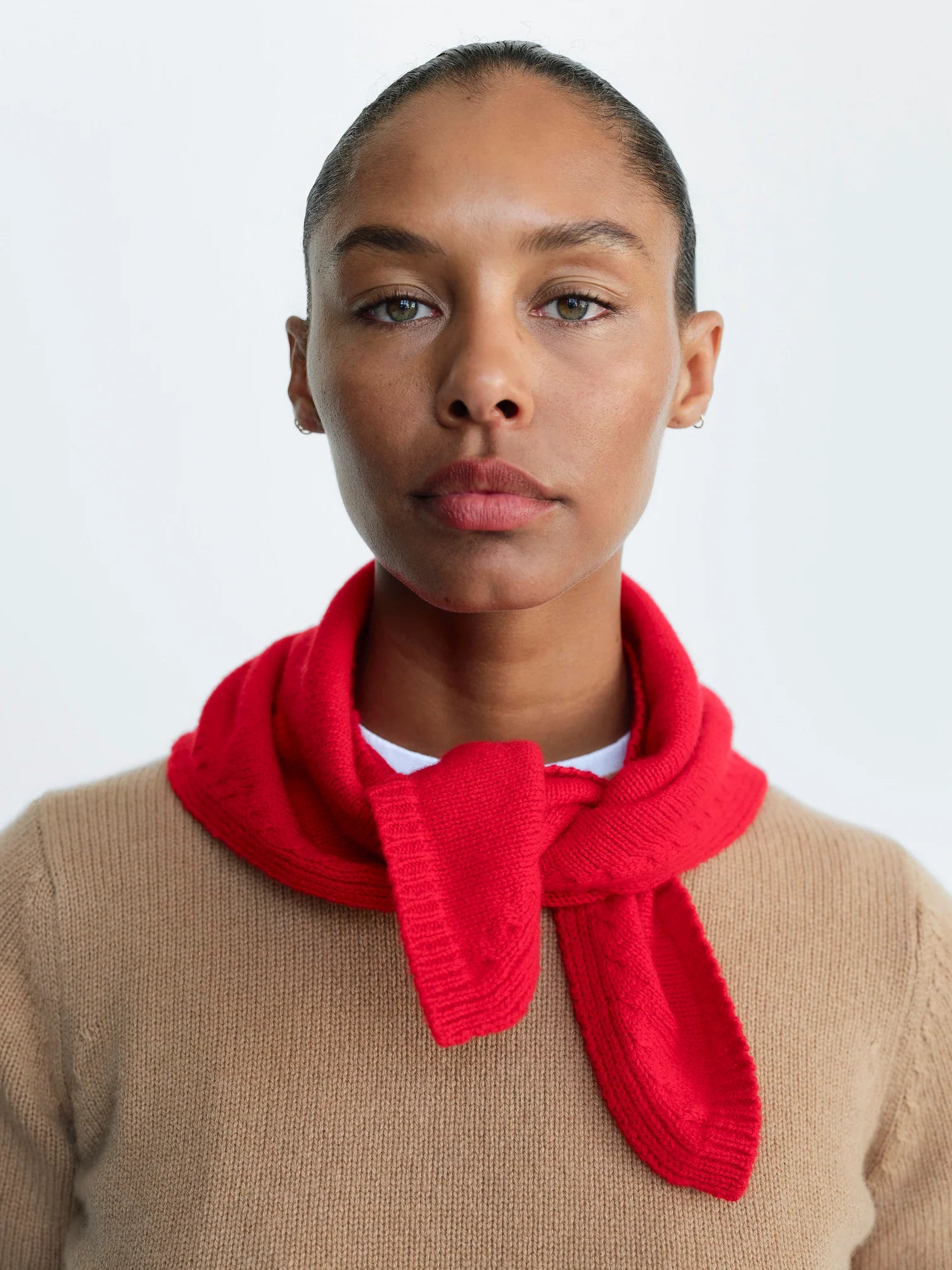 Rika Blood Orange Wrap Scarf