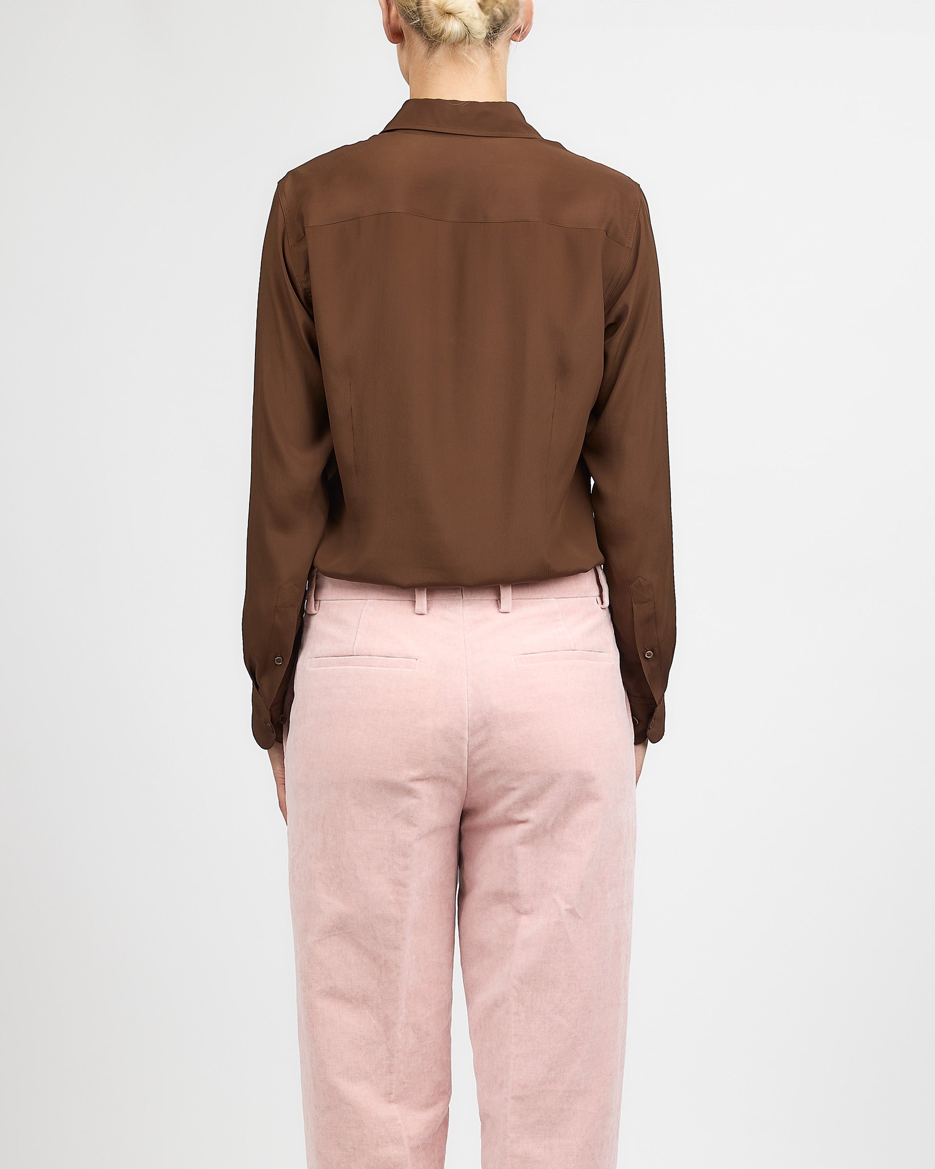 Dries Van Noten Brown Chowy Shirt